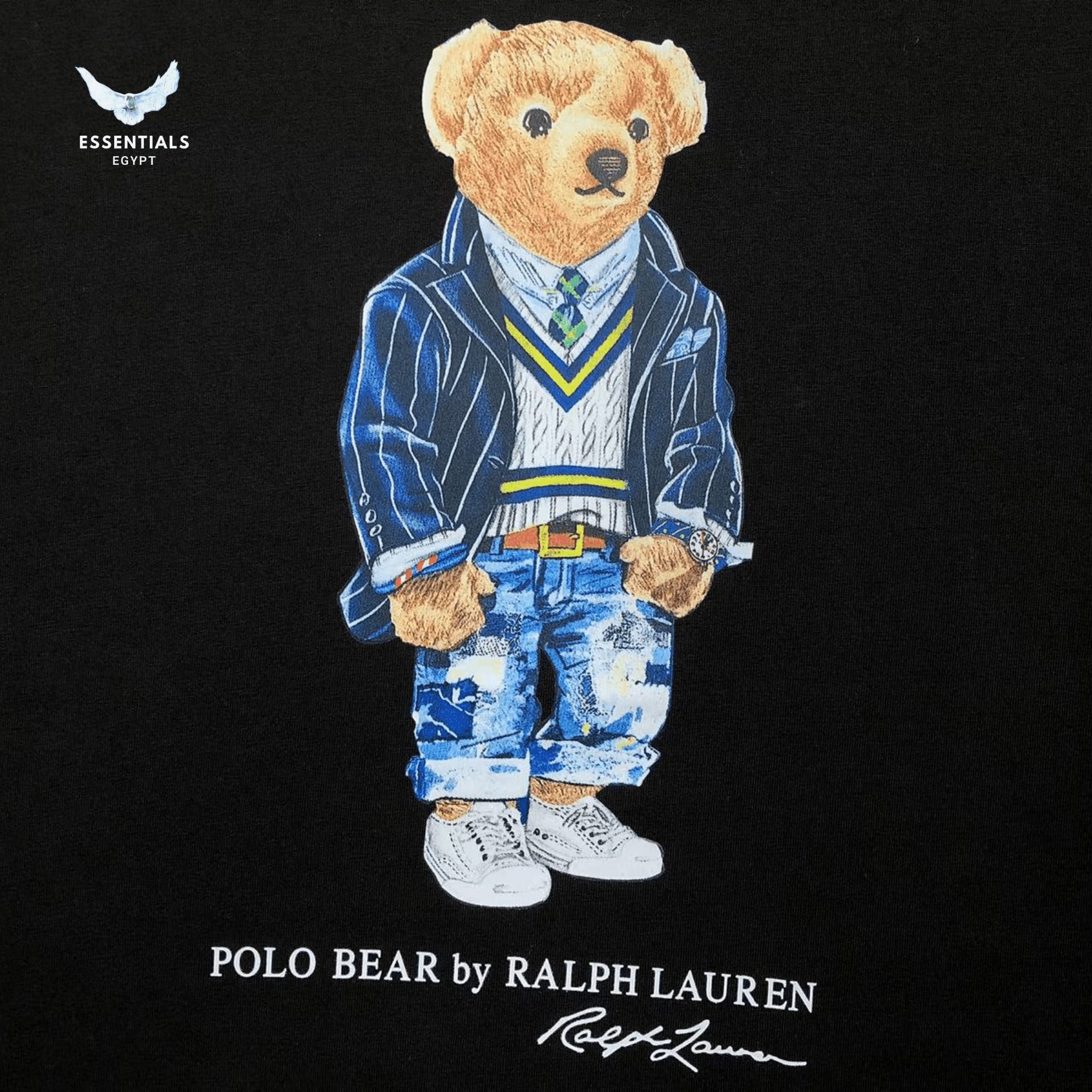 Ralph Lauren T-Shirt – Polo Bear in Tuxedo - ESSENTIALS EGYPT