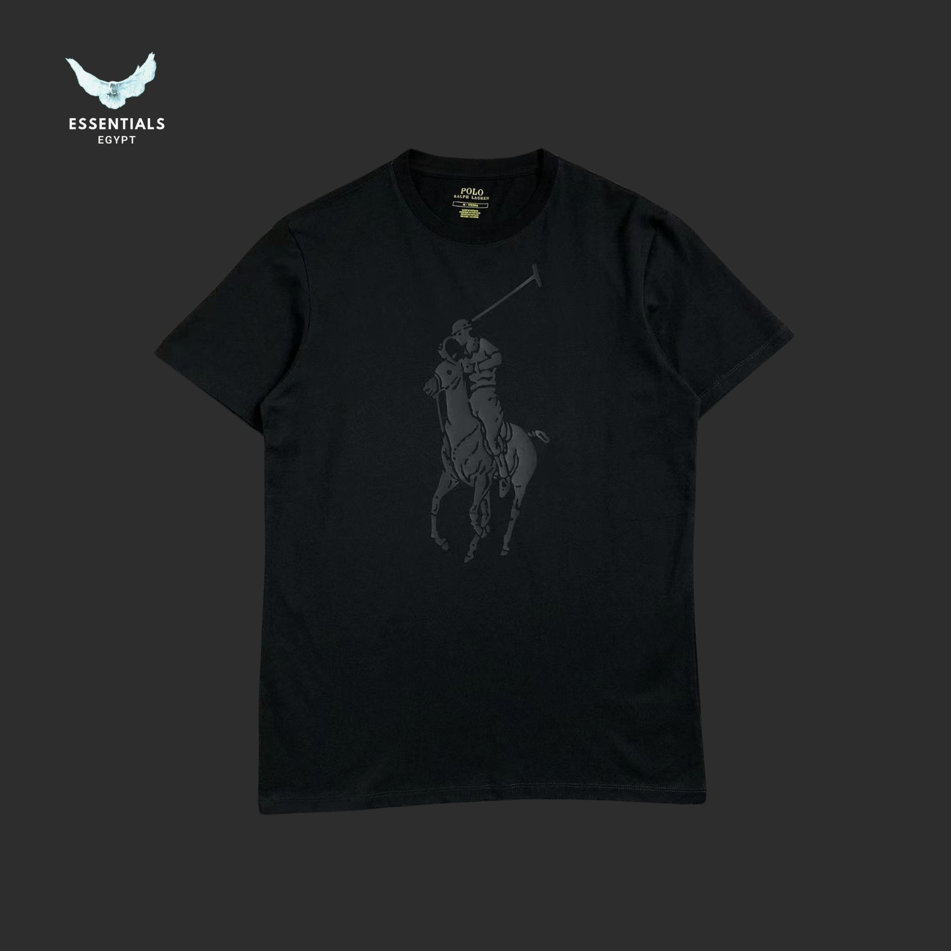 Ralph Lauren T-Shirt – Large Polo Horse Graphic - ESSENTIALS EGYPT