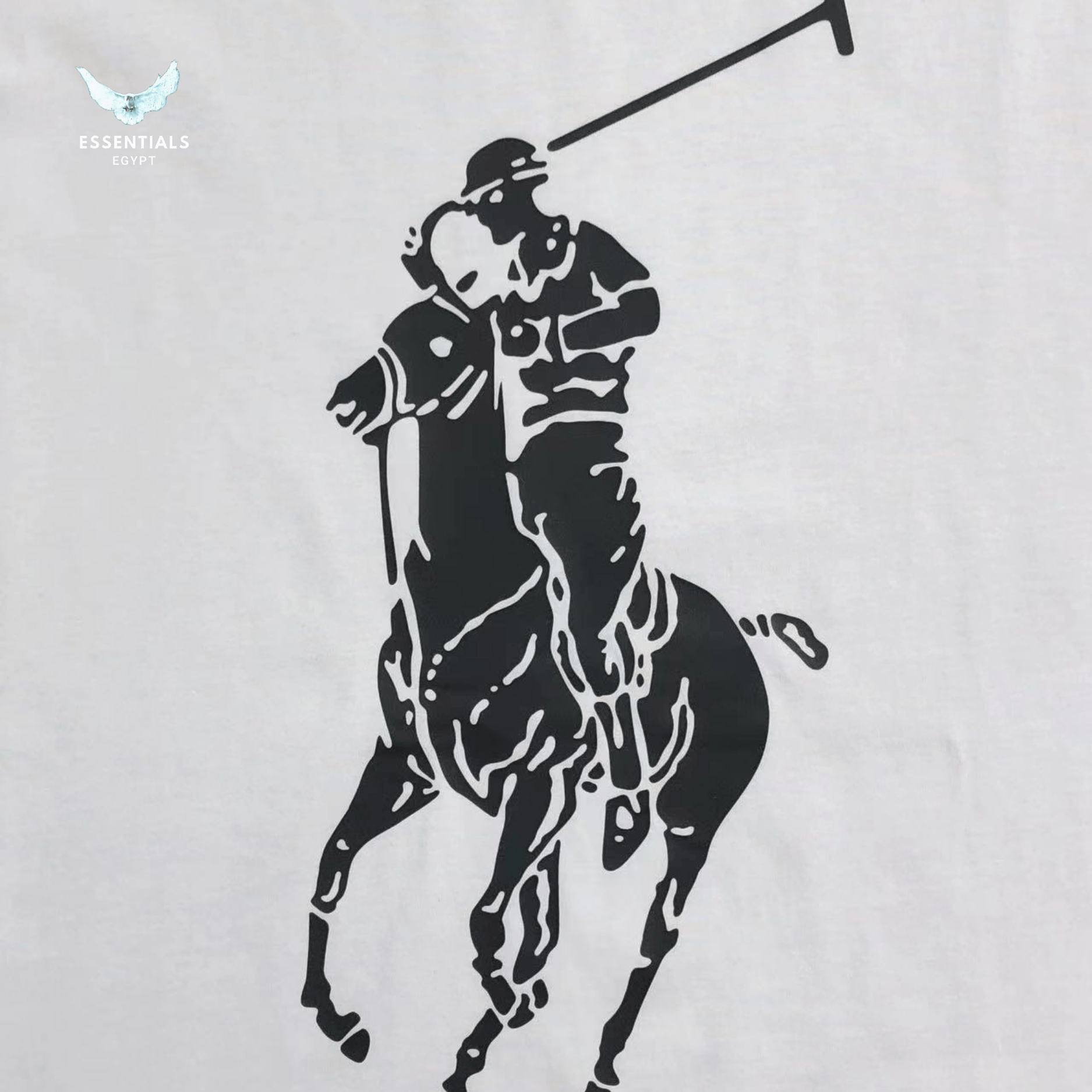 Ralph Lauren T-Shirt – Large Polo Horse Graphic - ESSENTIALS EGYPT