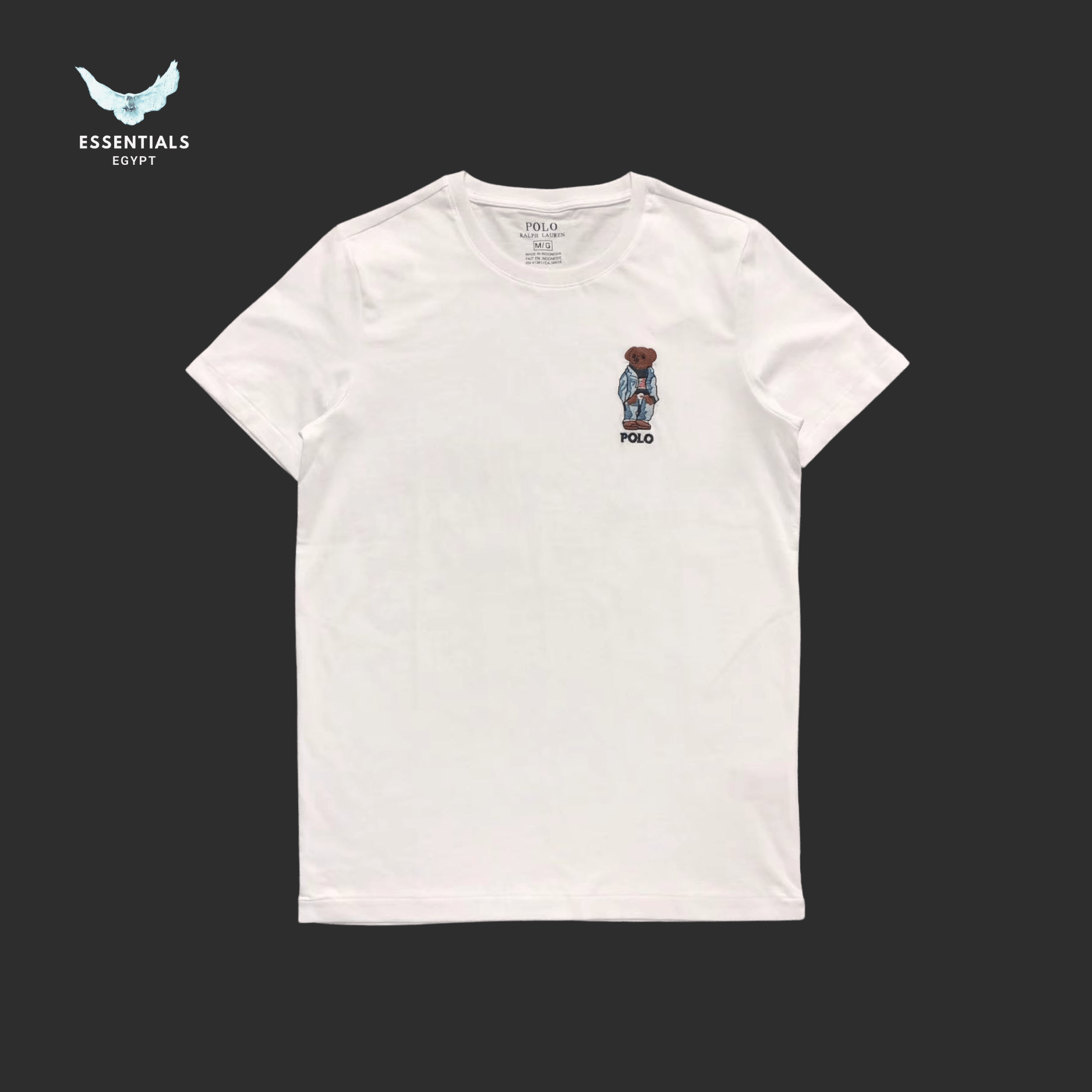 Ralph Lauren T-Shirt – Mini Polo Bear Print - ESSENTIALS EGYPT