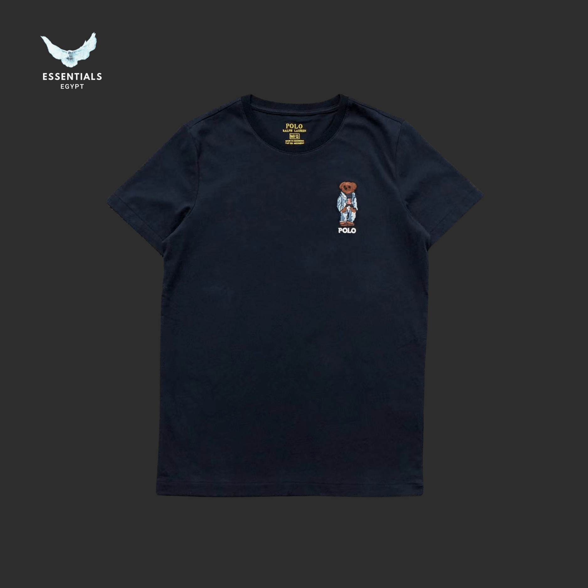 Ralph Lauren T-Shirt – Mini Polo Bear Print - ESSENTIALS EGYPT