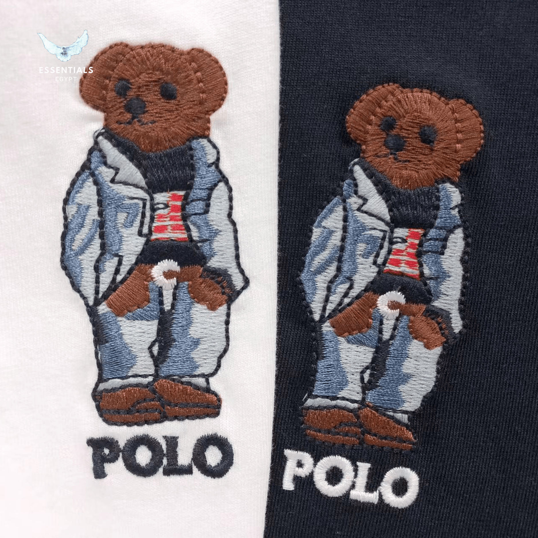 Ralph Lauren T-Shirt – Mini Polo Bear Print - ESSENTIALS EGYPT