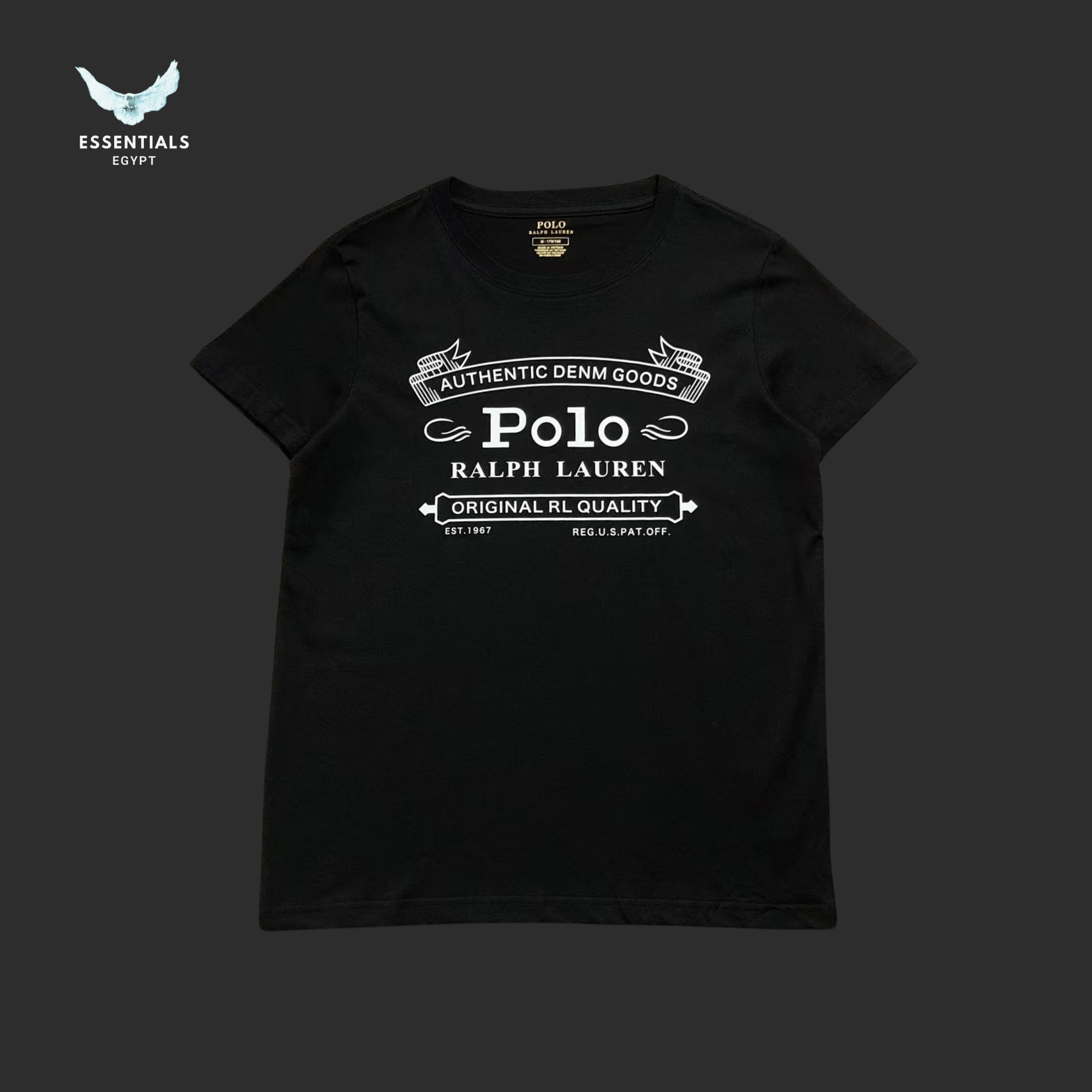 Ralph Lauren T-Shirt – Monogram Label Logo - ESSENTIALS EGYPT