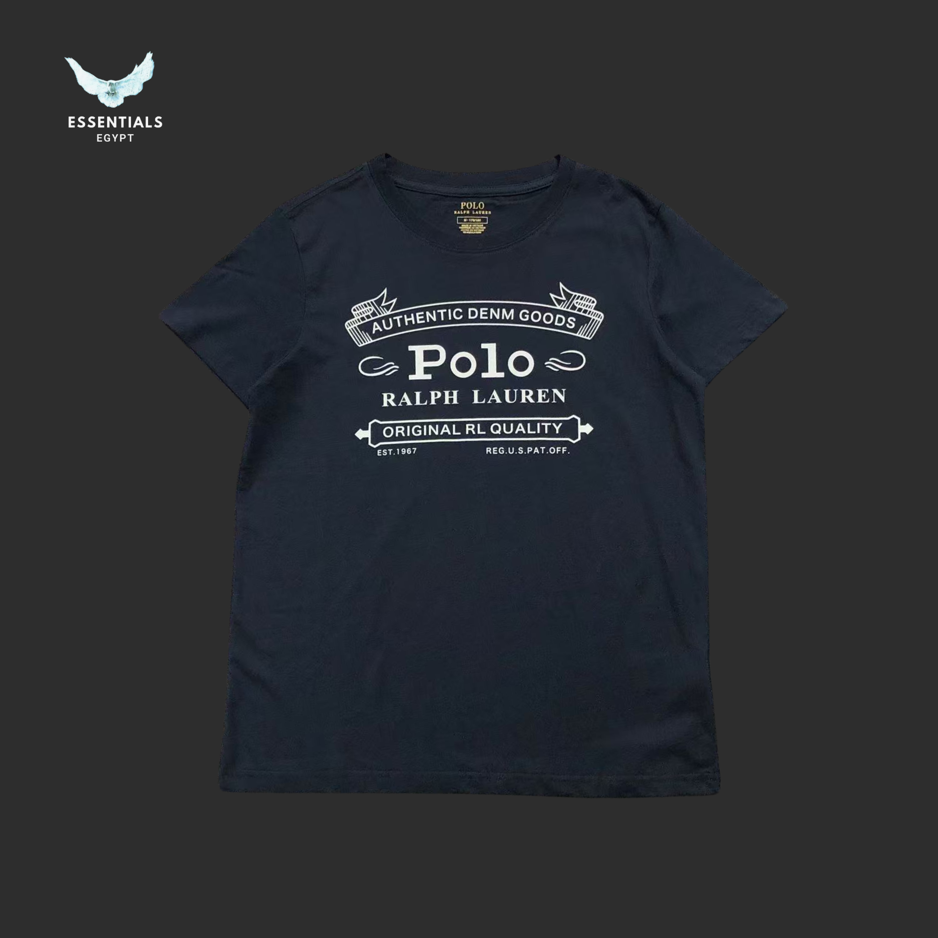 Ralph Lauren T-Shirt – Monogram Label Logo