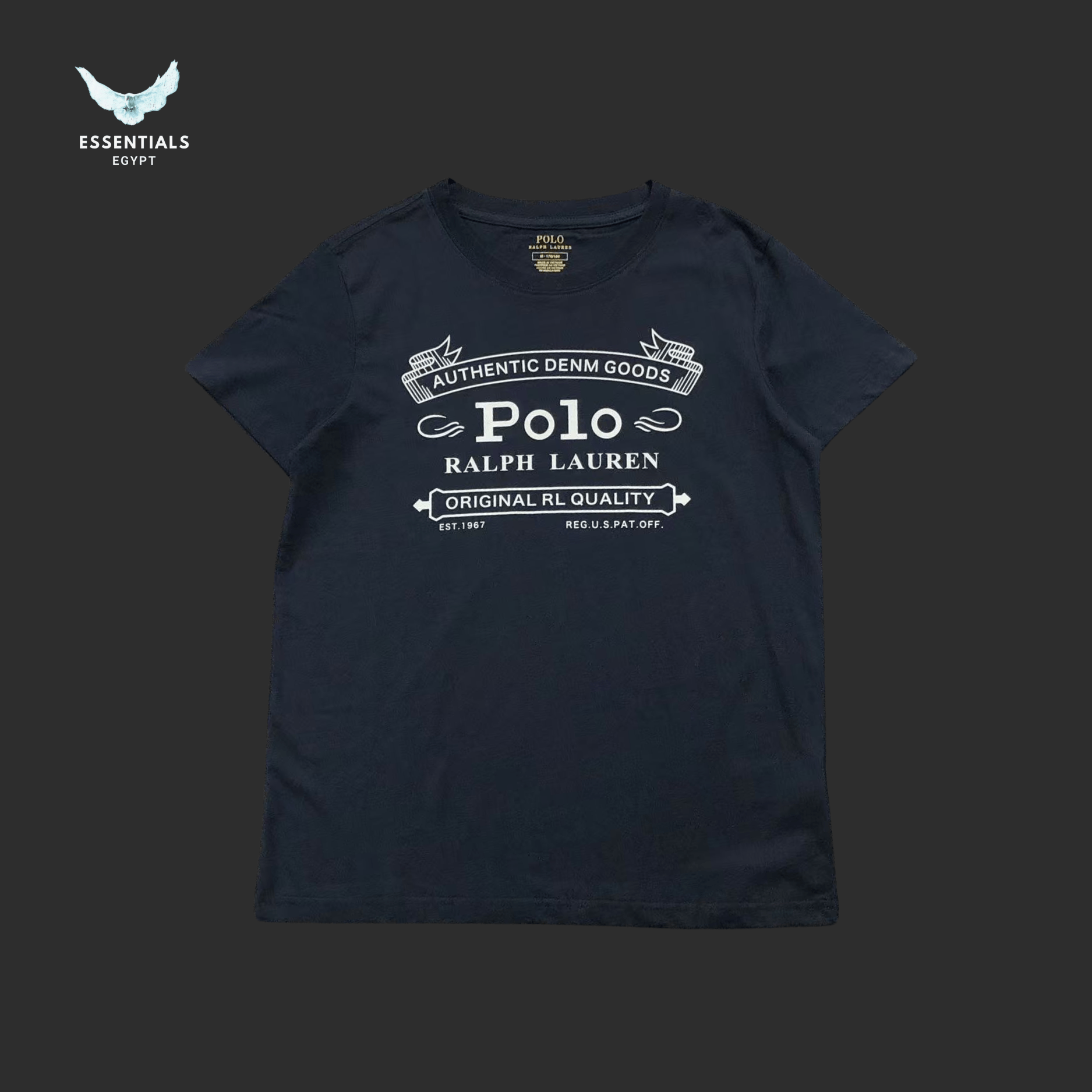 Ralph Lauren T-Shirt – Monogram Label Logo - ESSENTIALS EGYPT