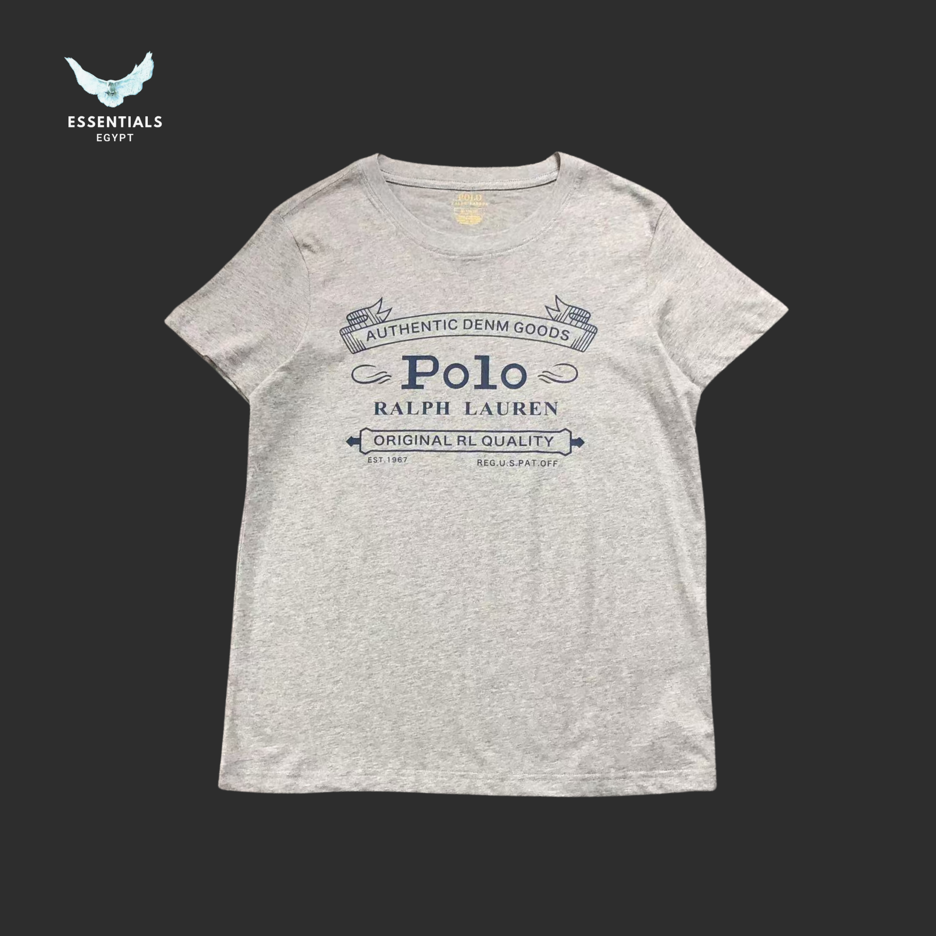 Ralph Lauren T-Shirt – Monogram Label Logo