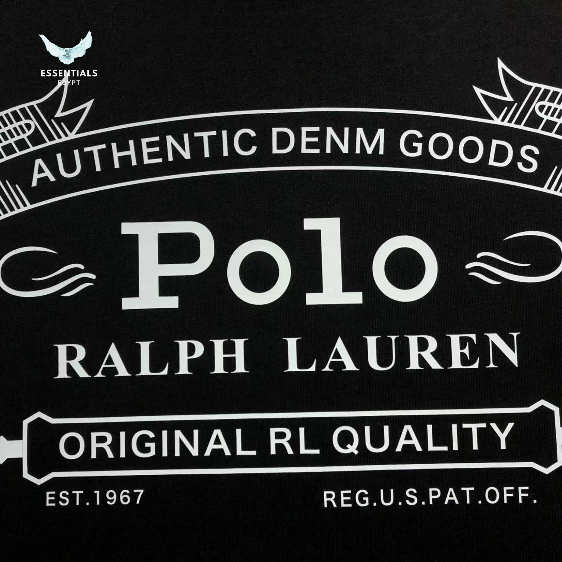 Ralph Lauren T-Shirt – Monogram Label Logo