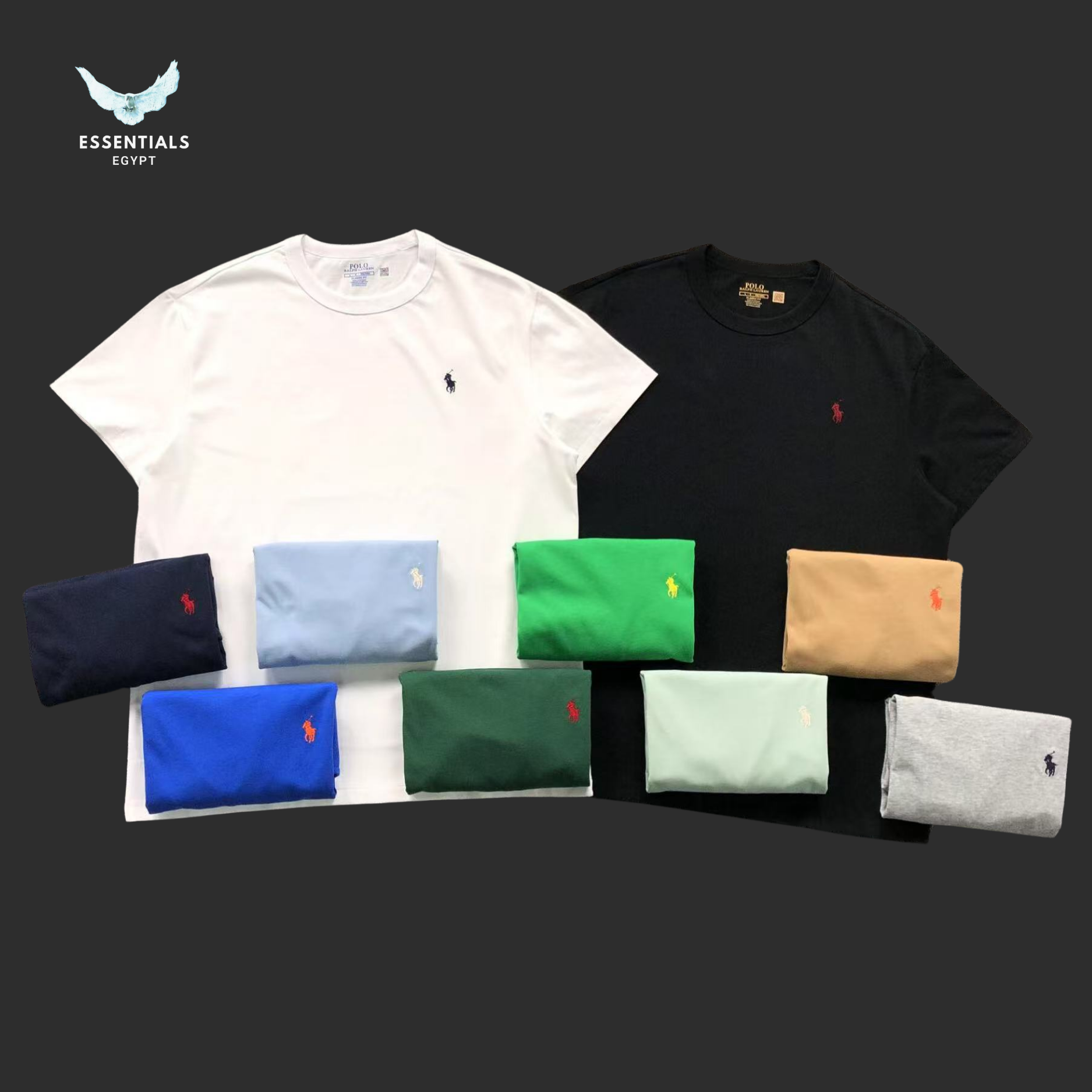 Ralph Lauren T-Shirt – Essential Cotton Pack - ESSENTIALS EGYPT