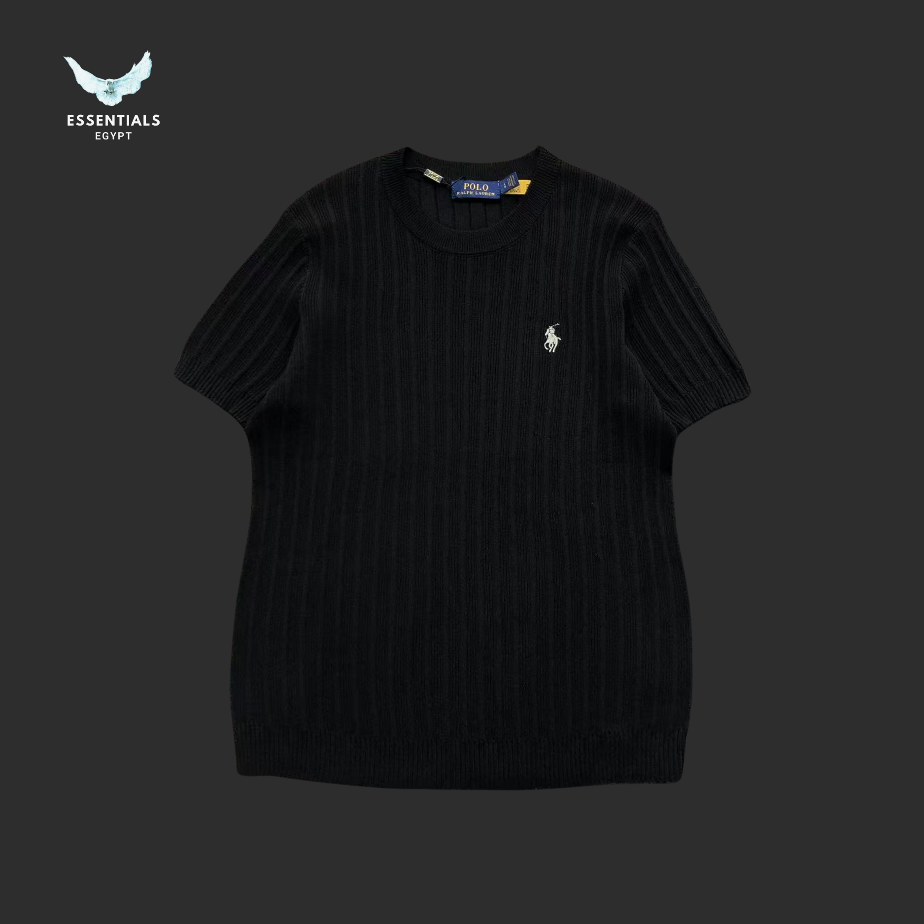 Ralph Lauren T-Shirt – Ribbed Knit Edition