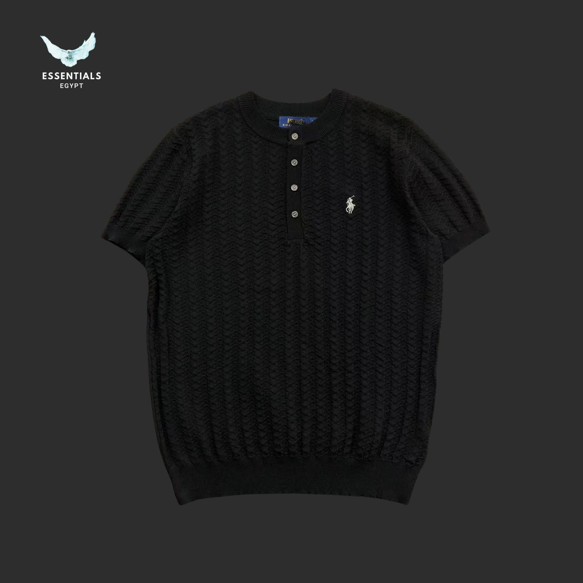Ralph Lauren T-Shirt – Cable Knit Henley