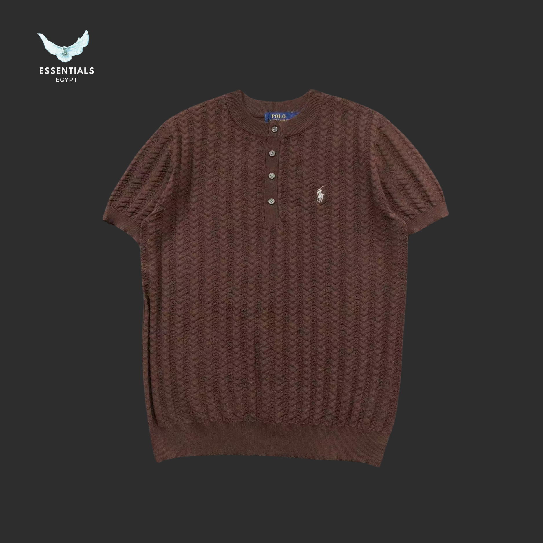 Ralph Lauren T-Shirt – Cable Knit Henley