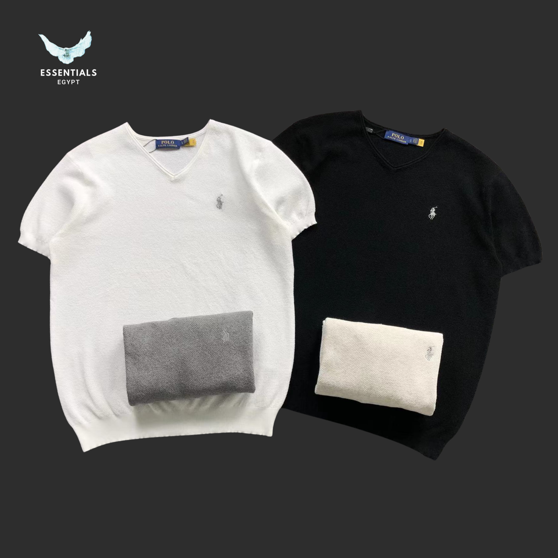 Ralph Lauren T-Shirt – Soft Ribbed Crewneck