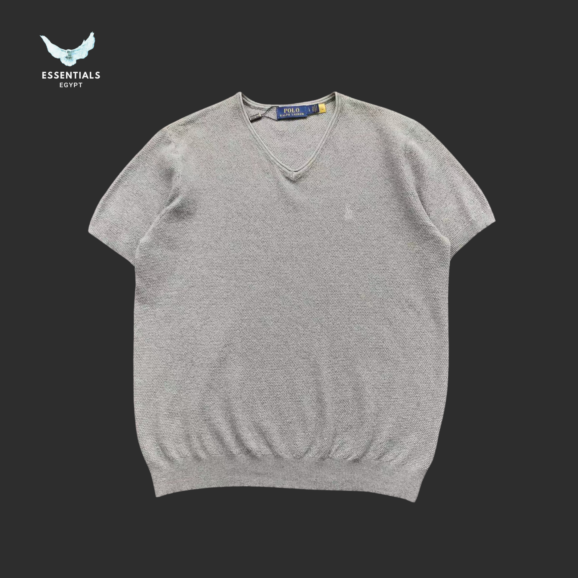 Ralph Lauren T-Shirt – Soft Ribbed Crewneck