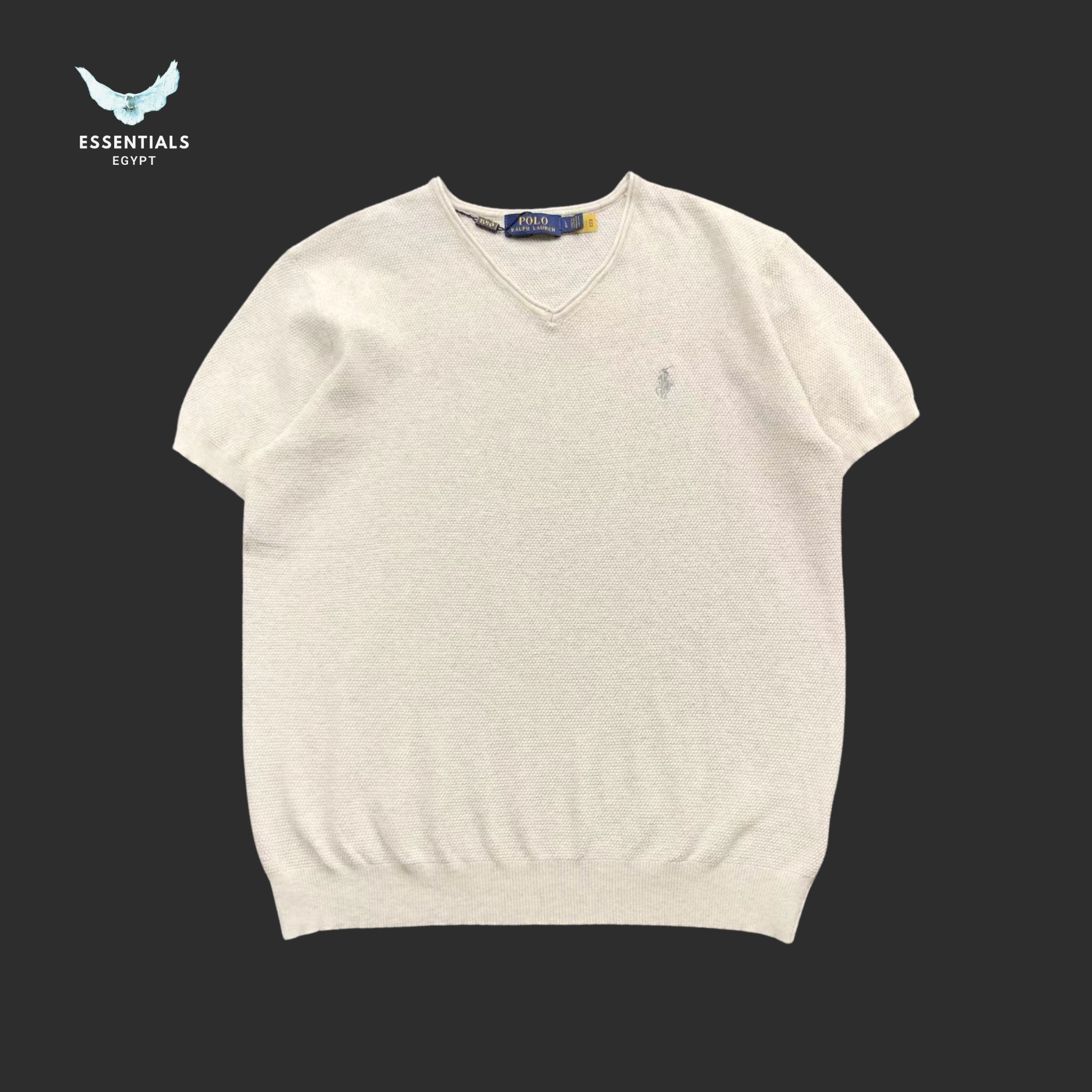 Ralph Lauren T-Shirt – Soft Ribbed Crewneck