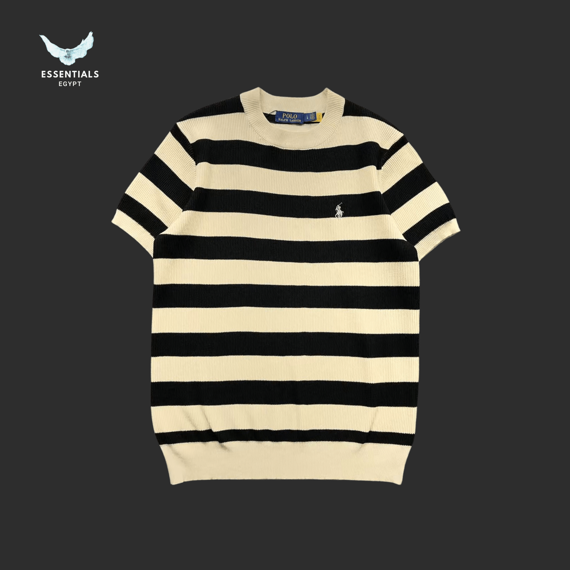 Ralph Lauren T-Shirt – Striped Heritage Knit - ESSENTIALS EGYPT