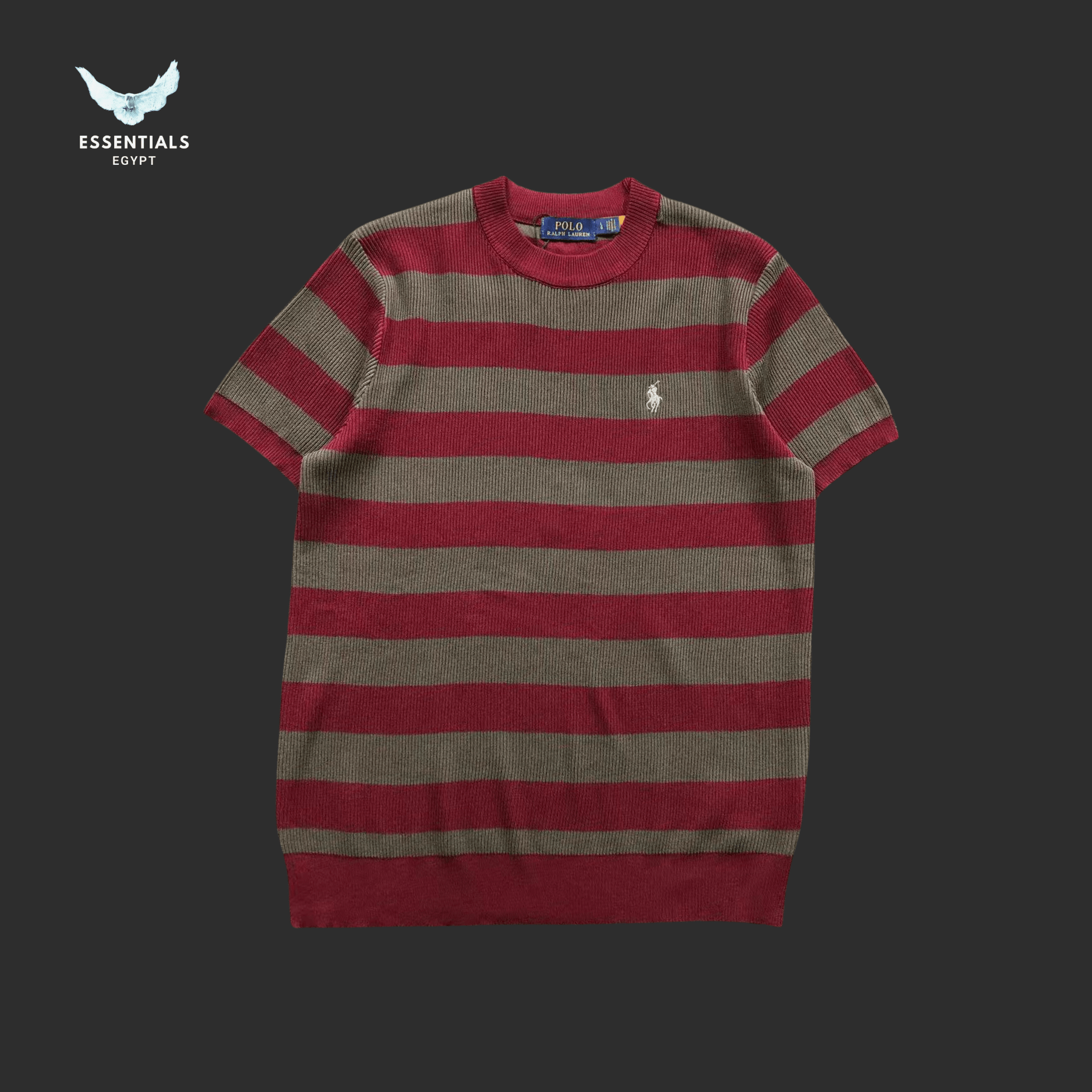 Ralph Lauren T-Shirt – Striped Heritage Knit - ESSENTIALS EGYPT
