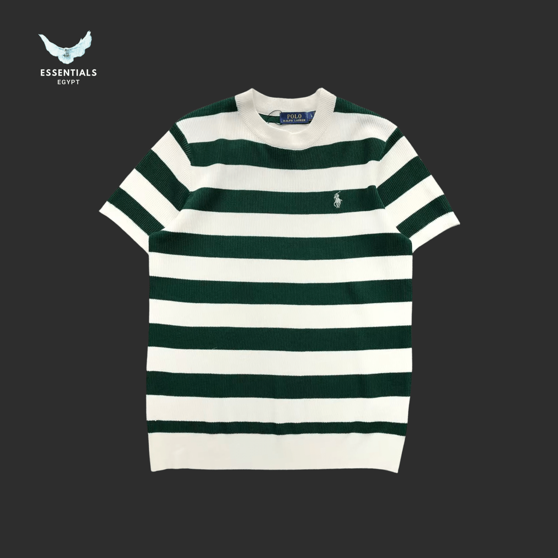 Ralph Lauren T-Shirt – Striped Heritage Knit - ESSENTIALS EGYPT