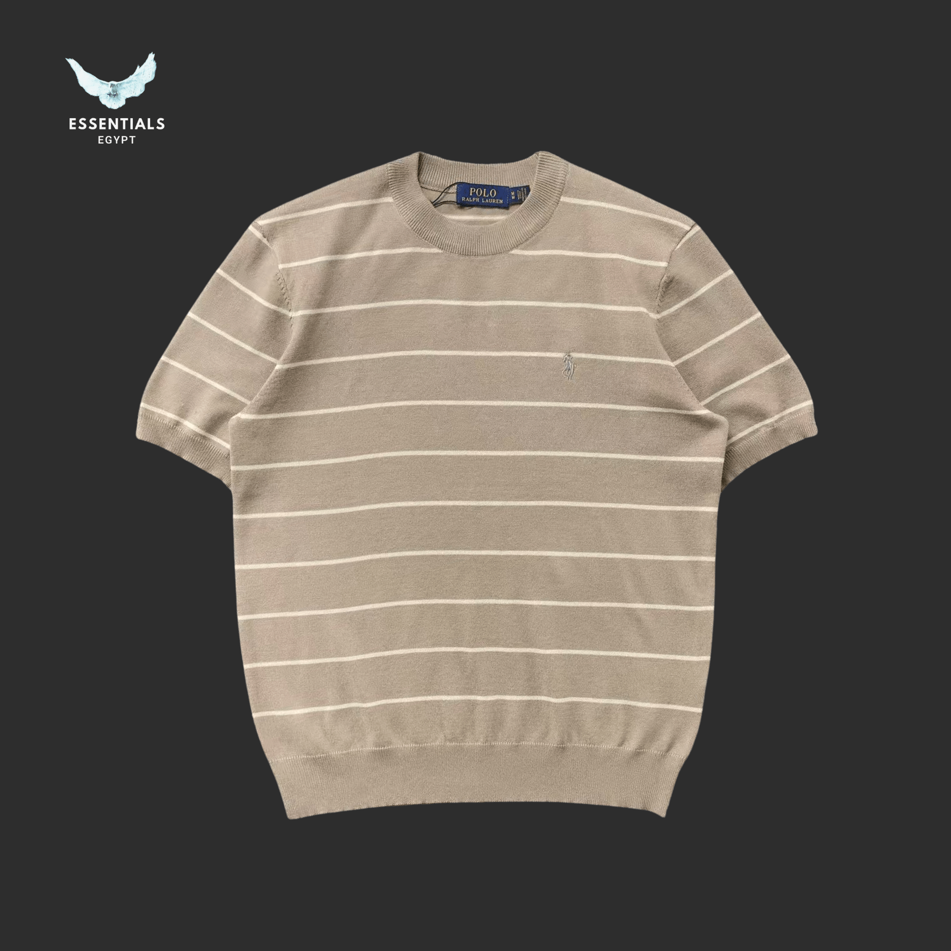 Ralph Lauren T-Shirt – Striped Knit Edition - ESSENTIALS EGYPT