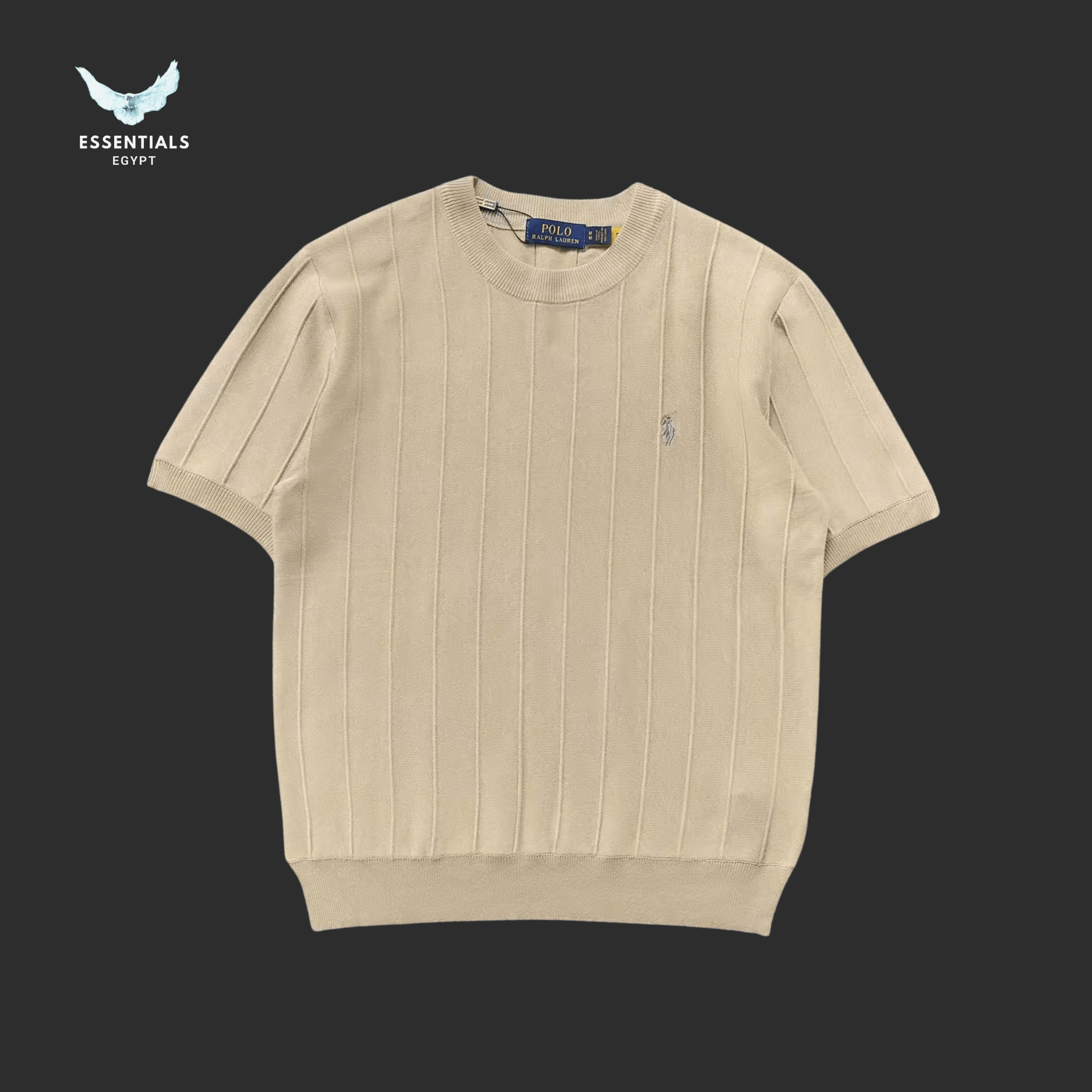 Ralph Lauren T-Shirt – Women’s Ribbed Knit - ESSENTIALS EGYPT