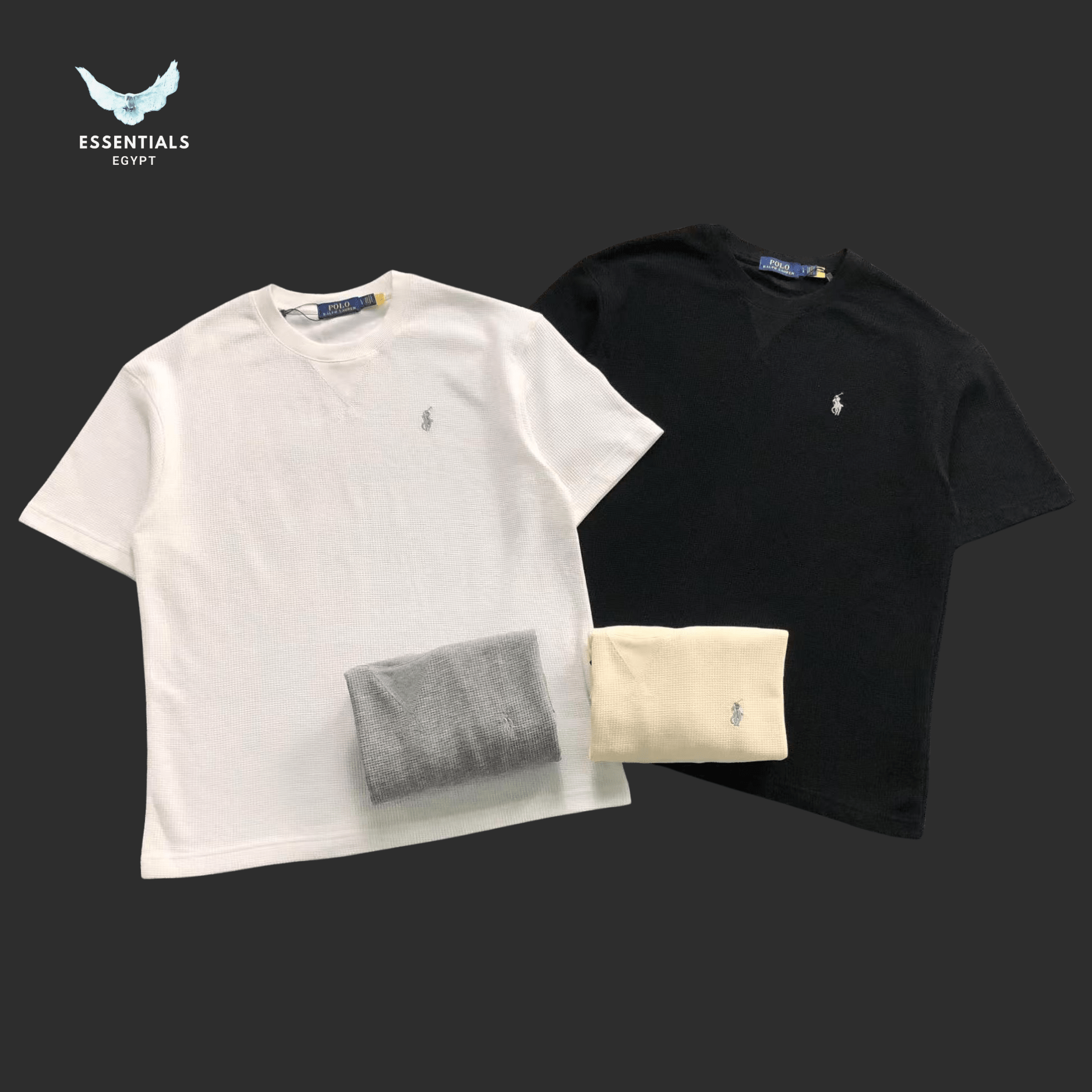 Ralph Lauren T-Shirt – Tonal Cotton - ESSENTIALS EGYPT