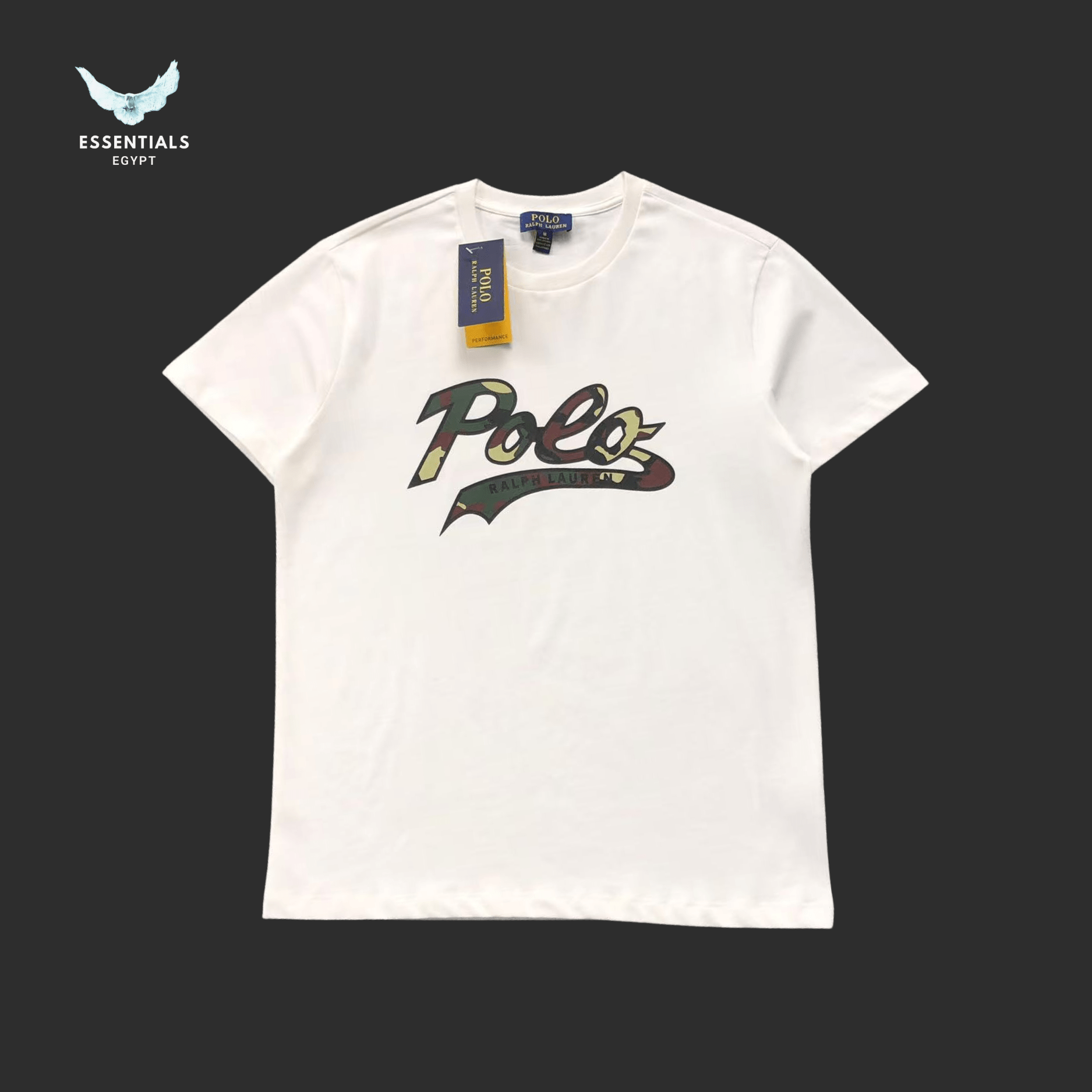 Ralph Lauren T-Shirt – Vintage Polo Logo Print - ESSENTIALS EGYPT