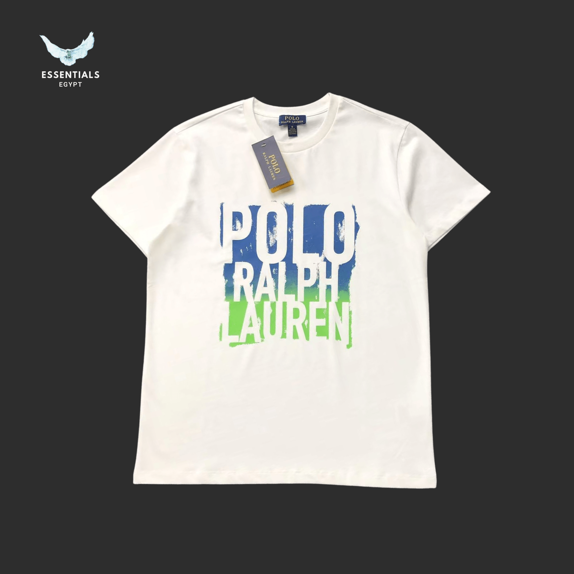 Ralph Lauren T-Shirt – Multicolor Block Logo - ESSENTIALS EGYPT
