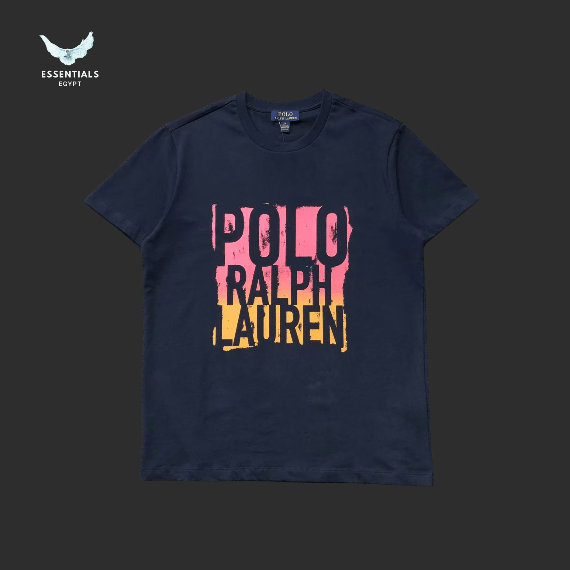 Ralph Lauren T-Shirt – Multicolor Block Logo - ESSENTIALS EGYPT