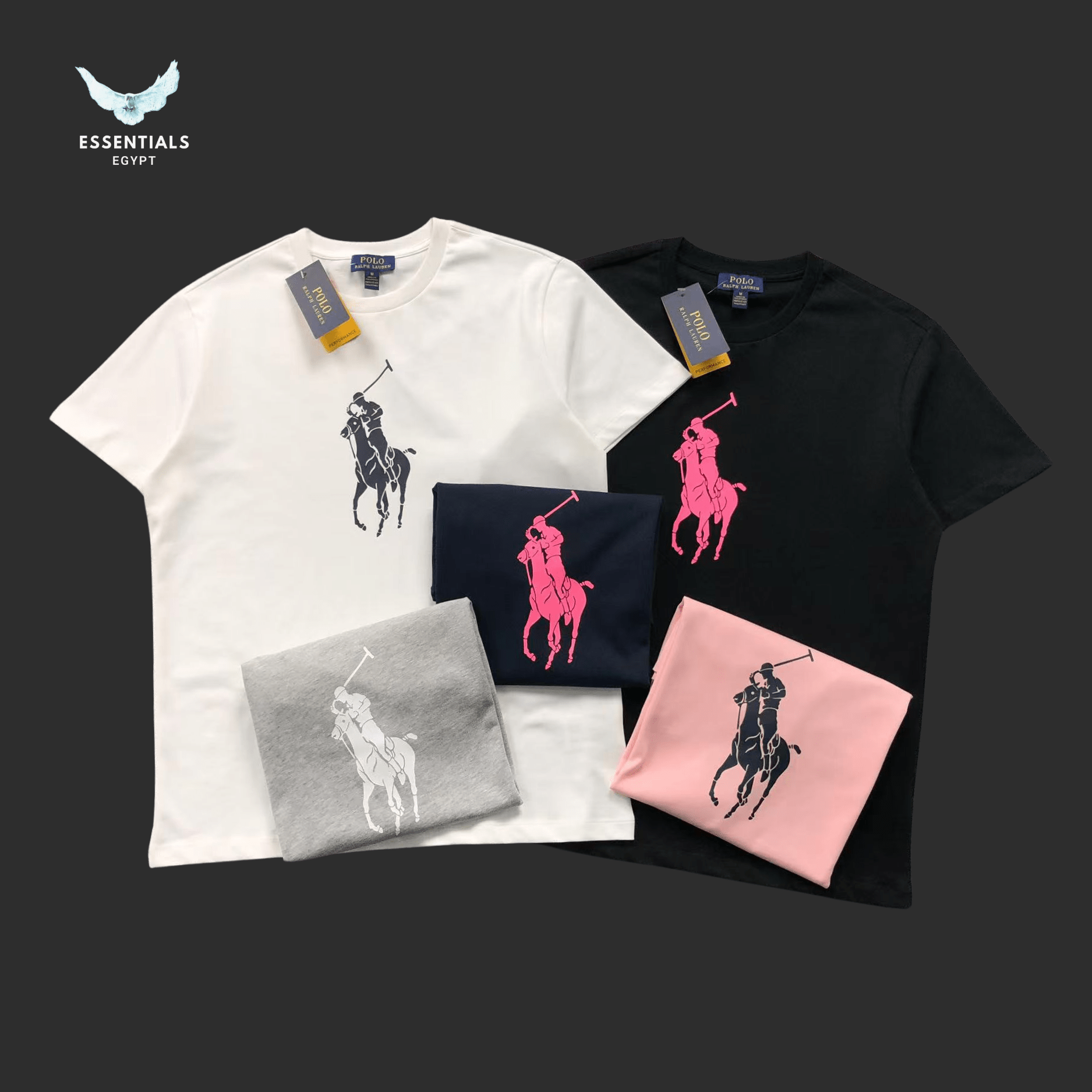 Ralph Lauren T-Shirt – Polo Horse Multi - Color - ESSENTIALS EGYPT