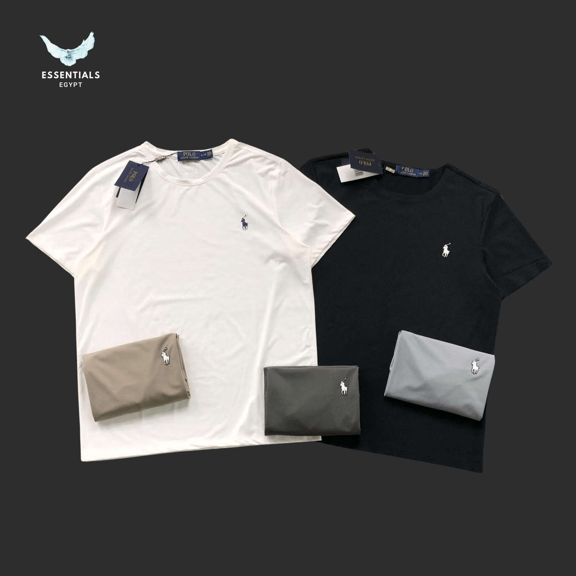 Ralph Lauren T-Shirt – Embroidered Pony (Classic Fit) - ESSENTIALS EGYPT