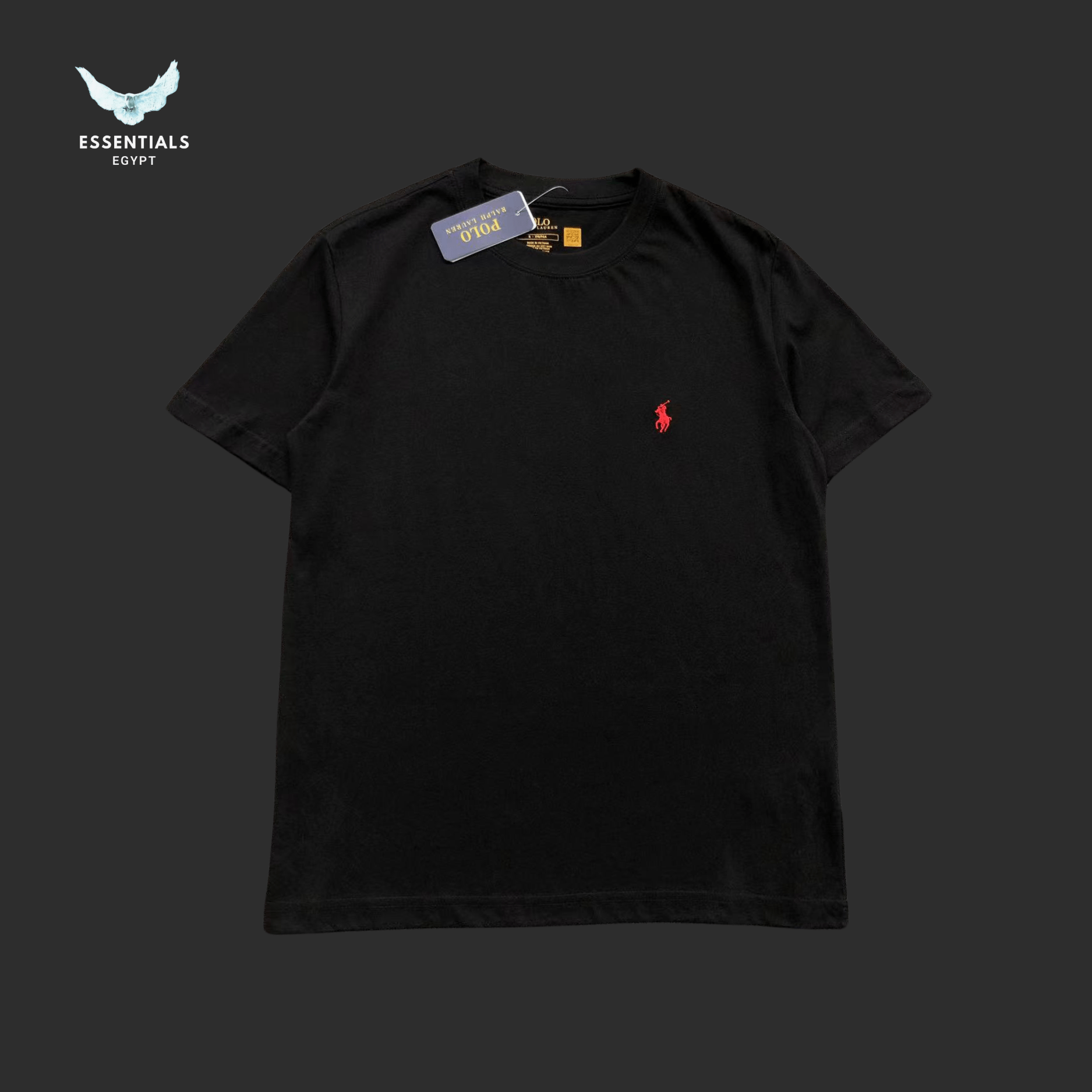 Ralph Lauren T-Shirt – Classic Logo Cotton - ESSENTIALS EGYPT