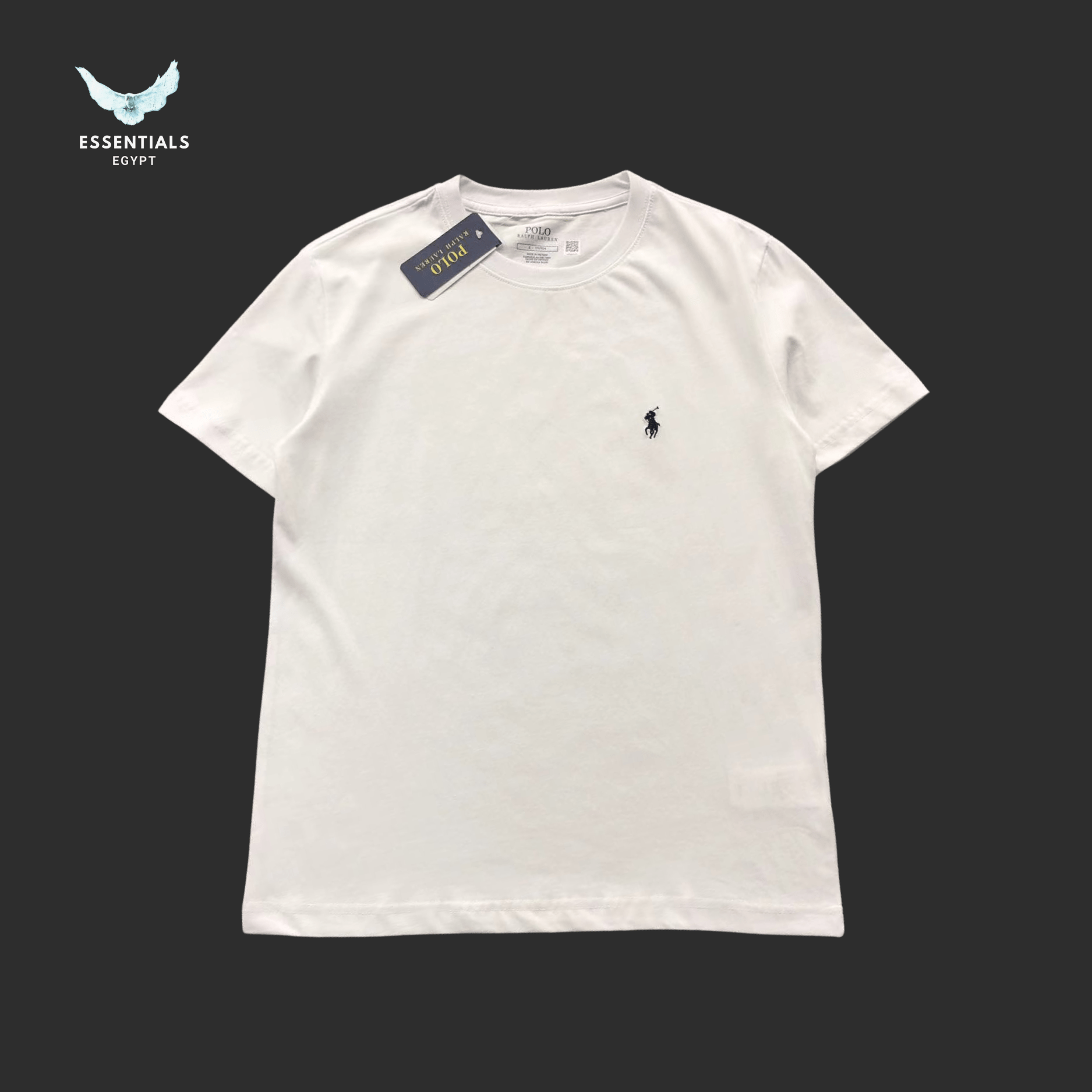 Ralph Lauren T-Shirt – Classic Logo Cotton - ESSENTIALS EGYPT
