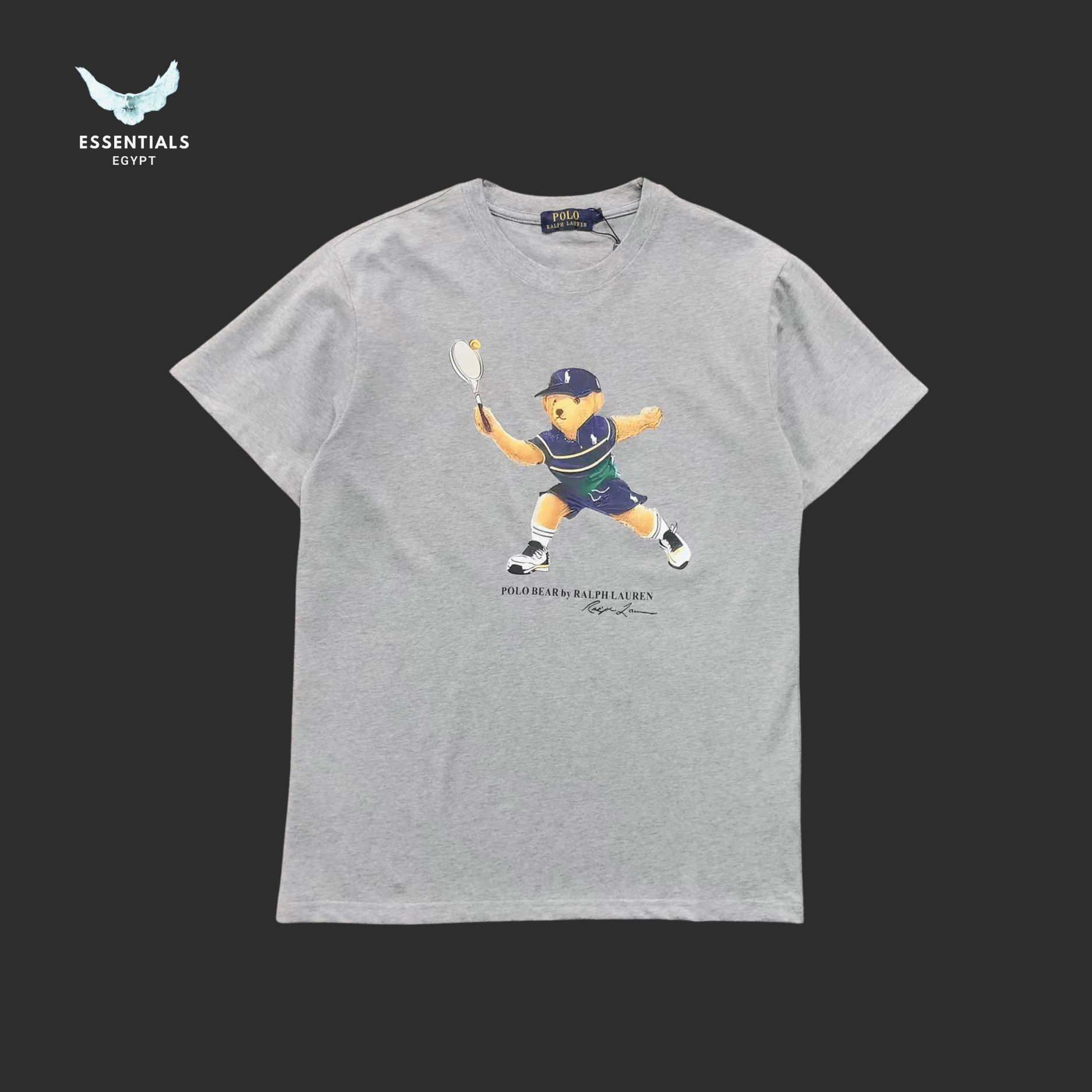 Ralph Lauren T-Shirt – Tennis Bear Print - ESSENTIALS EGYPT