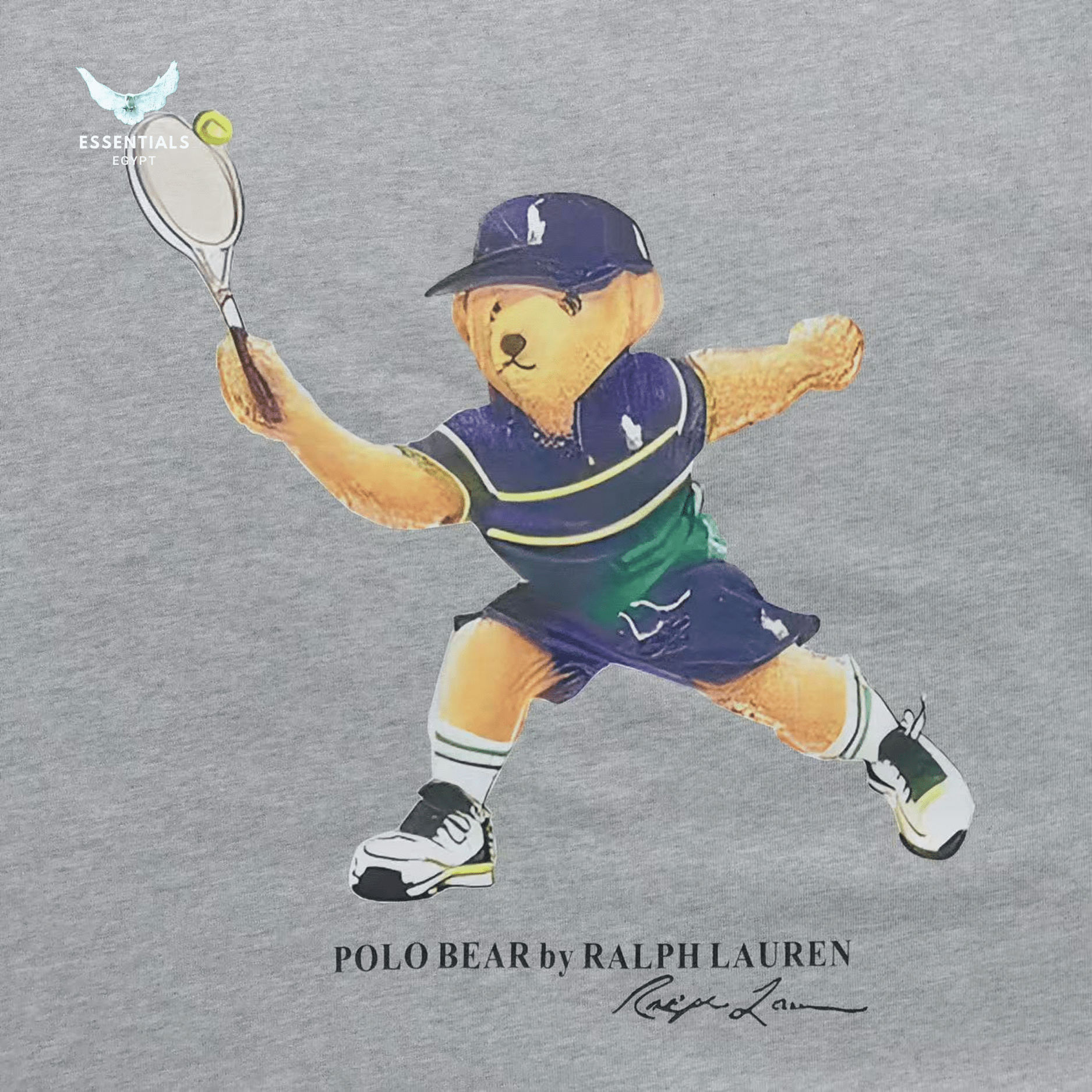 Ralph Lauren T-Shirt – Tennis Bear Print - ESSENTIALS EGYPT