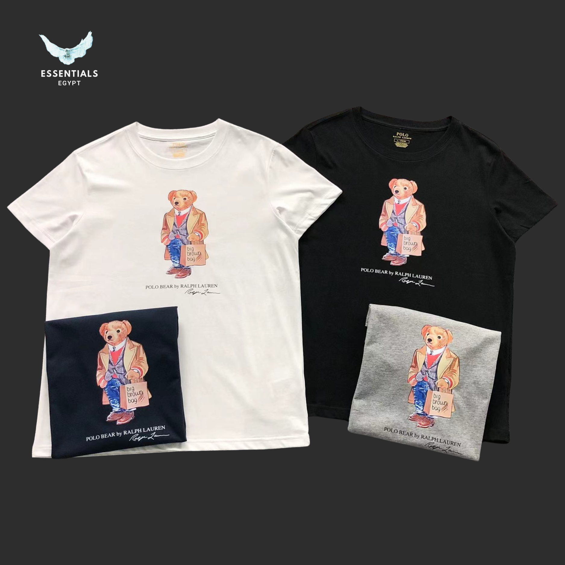 Ralph Lauren T-Shirt – Couple Bear Graphic