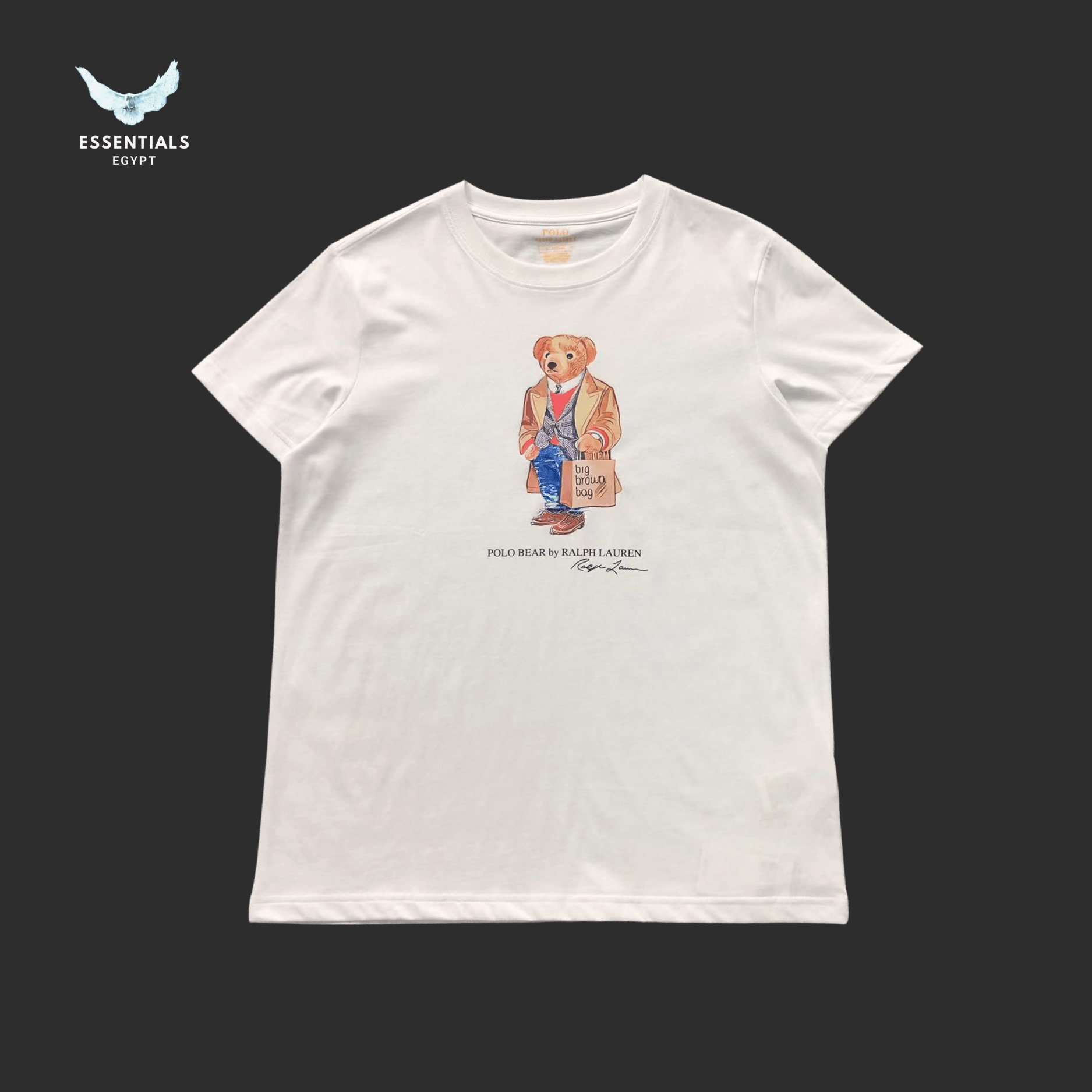Ralph Lauren T-Shirt – Couple Bear Graphic - ESSENTIALS EGYPT