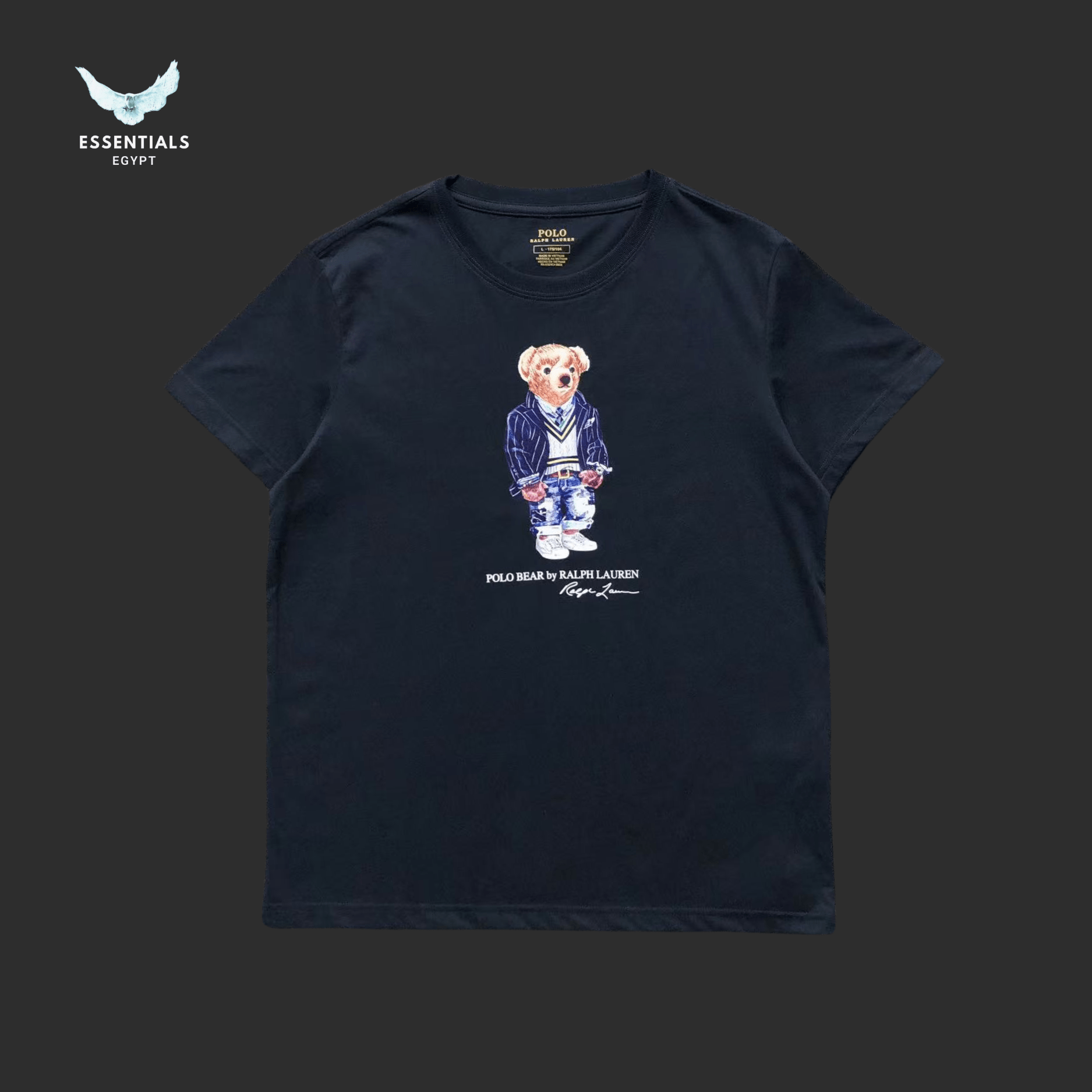 Ralph Lauren T-Shirt – Bear in College Fit - ESSENTIALS EGYPT