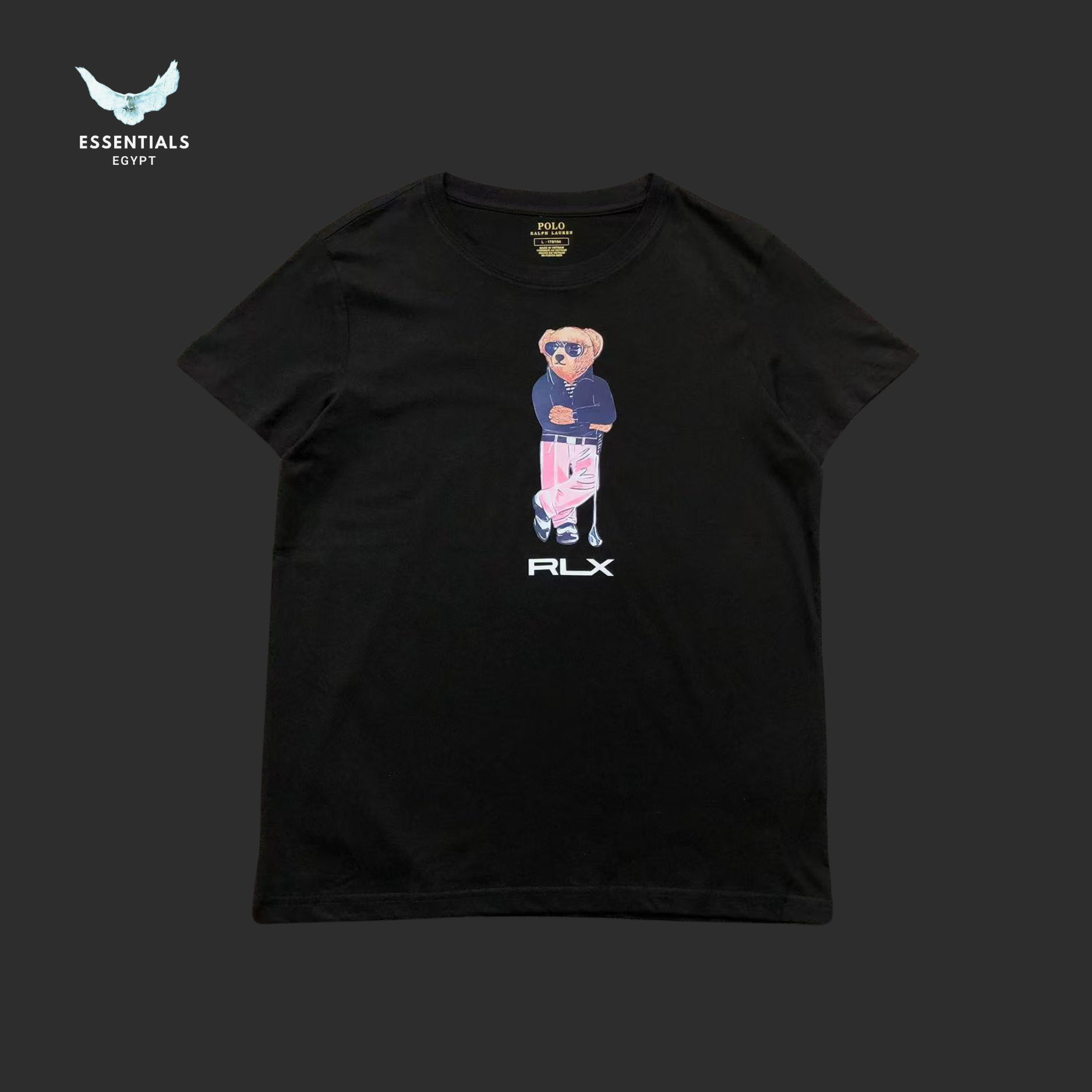 Ralph Lauren T-Shirt – RLX Bear with Pink Pants