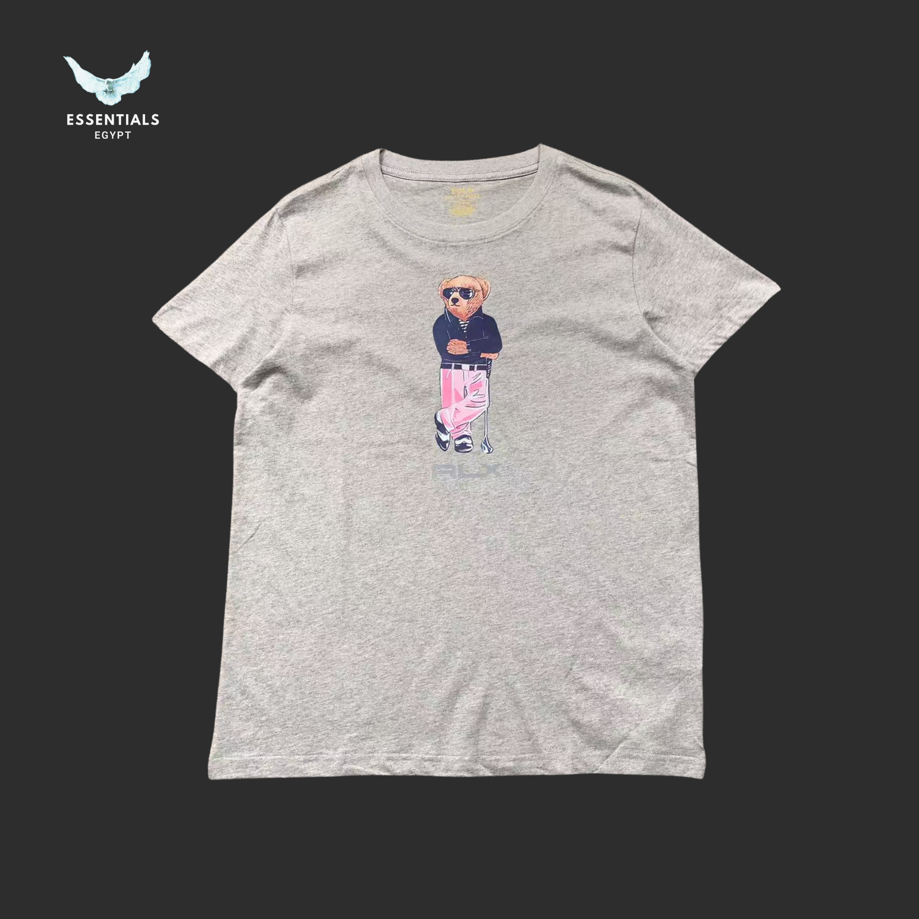 Ralph Lauren T-Shirt – RLX Bear with Pink Pants