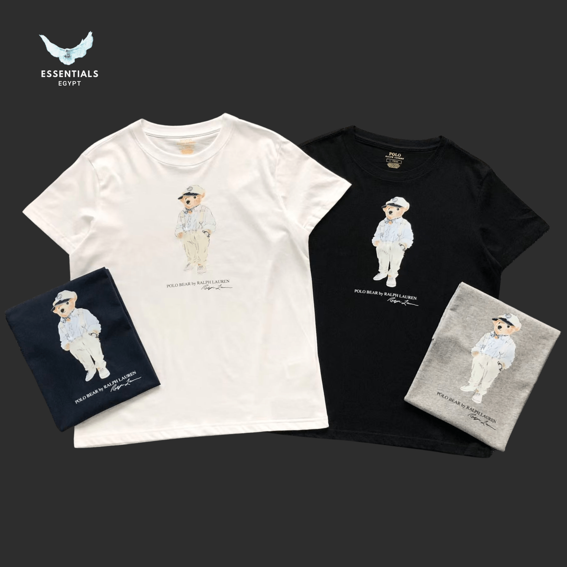 Ralph Lauren T-Shirt – Summer Sailor Bear - ESSENTIALS EGYPT