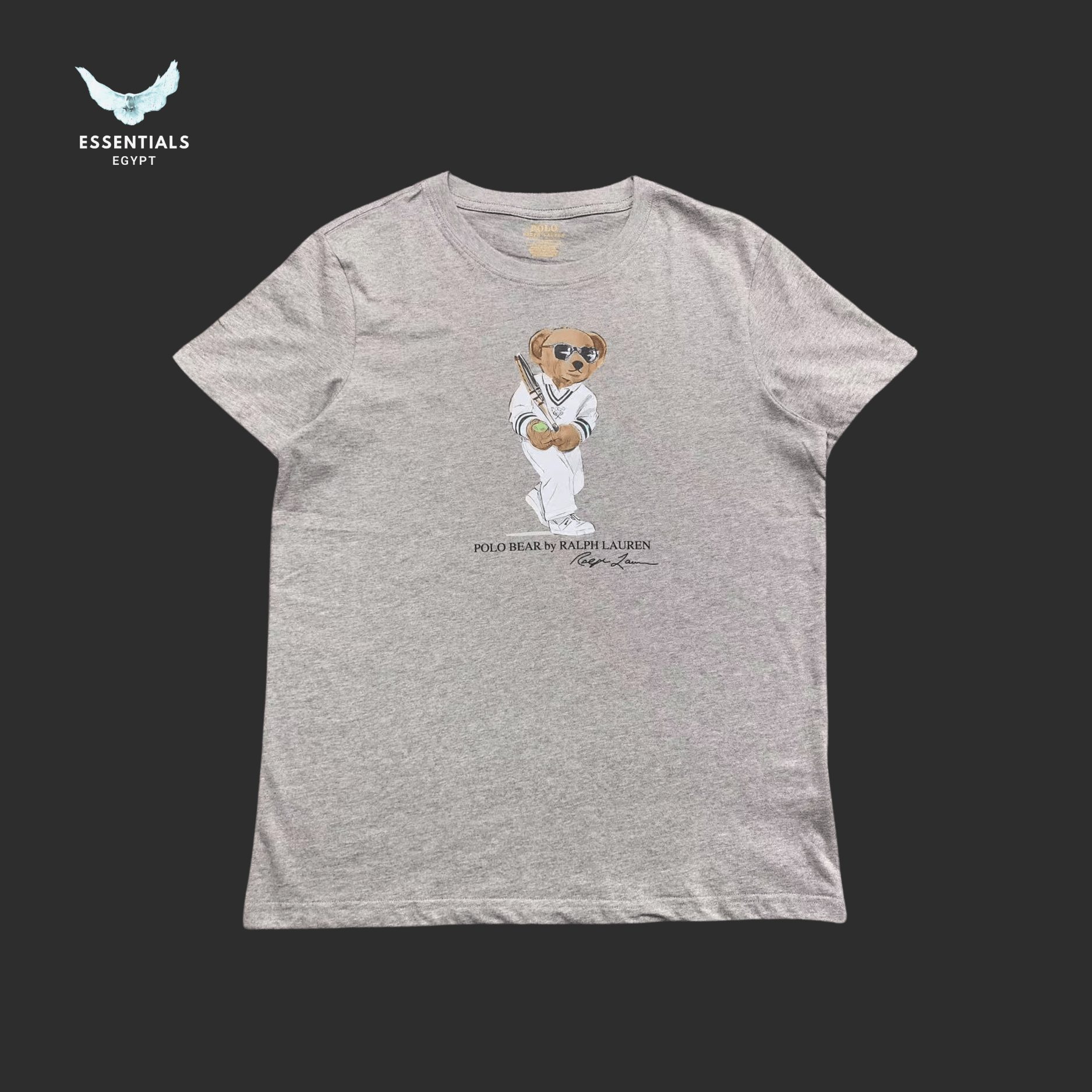 Ralph Lauren T-Shirt – Polo Bear in All - White Fit - ESSENTIALS EGYPT