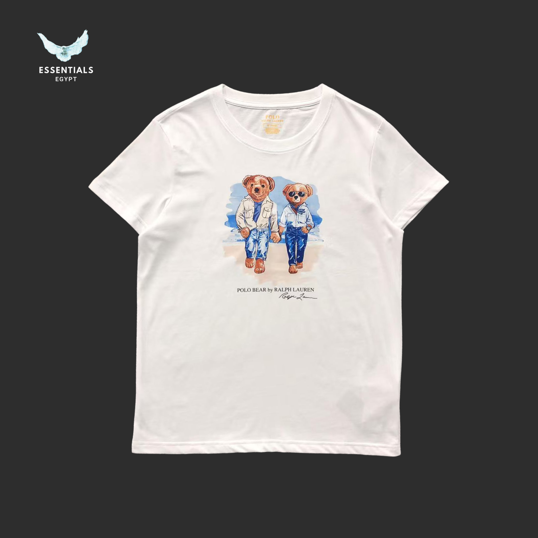 Ralph Lauren T-Shirt – Duo Bear Prep Style