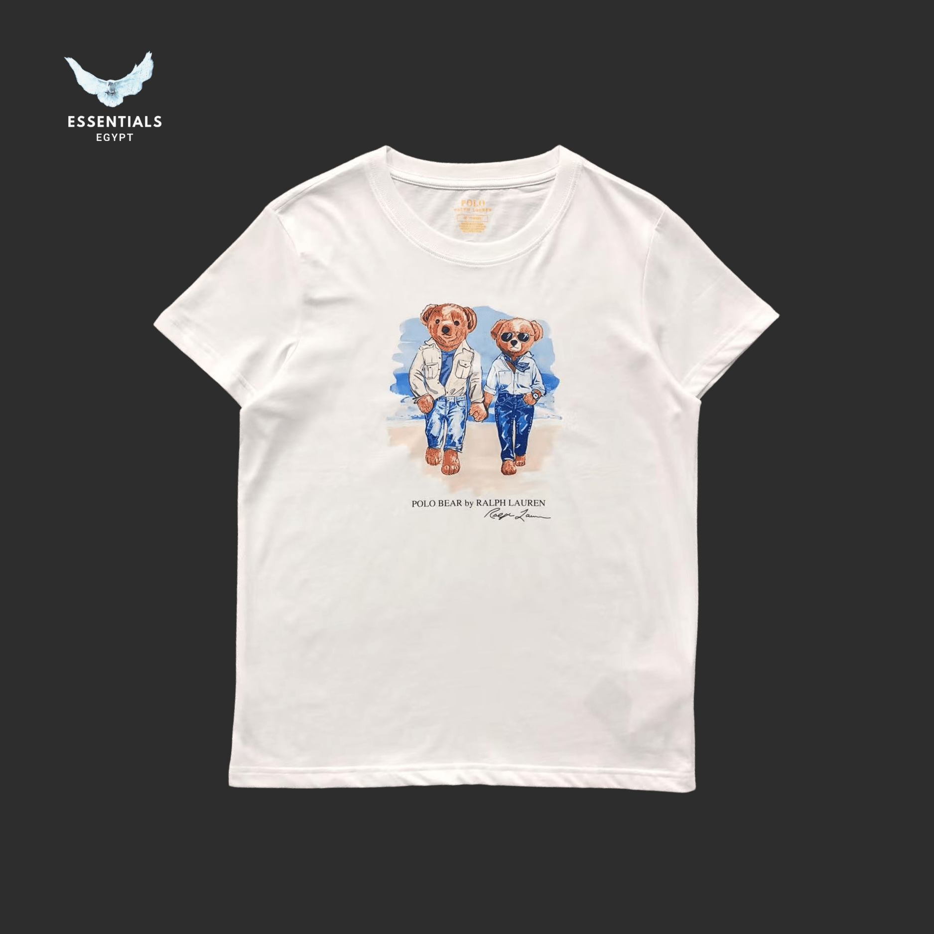Ralph Lauren T-Shirt – Duo Bear Prep Style - ESSENTIALS EGYPT