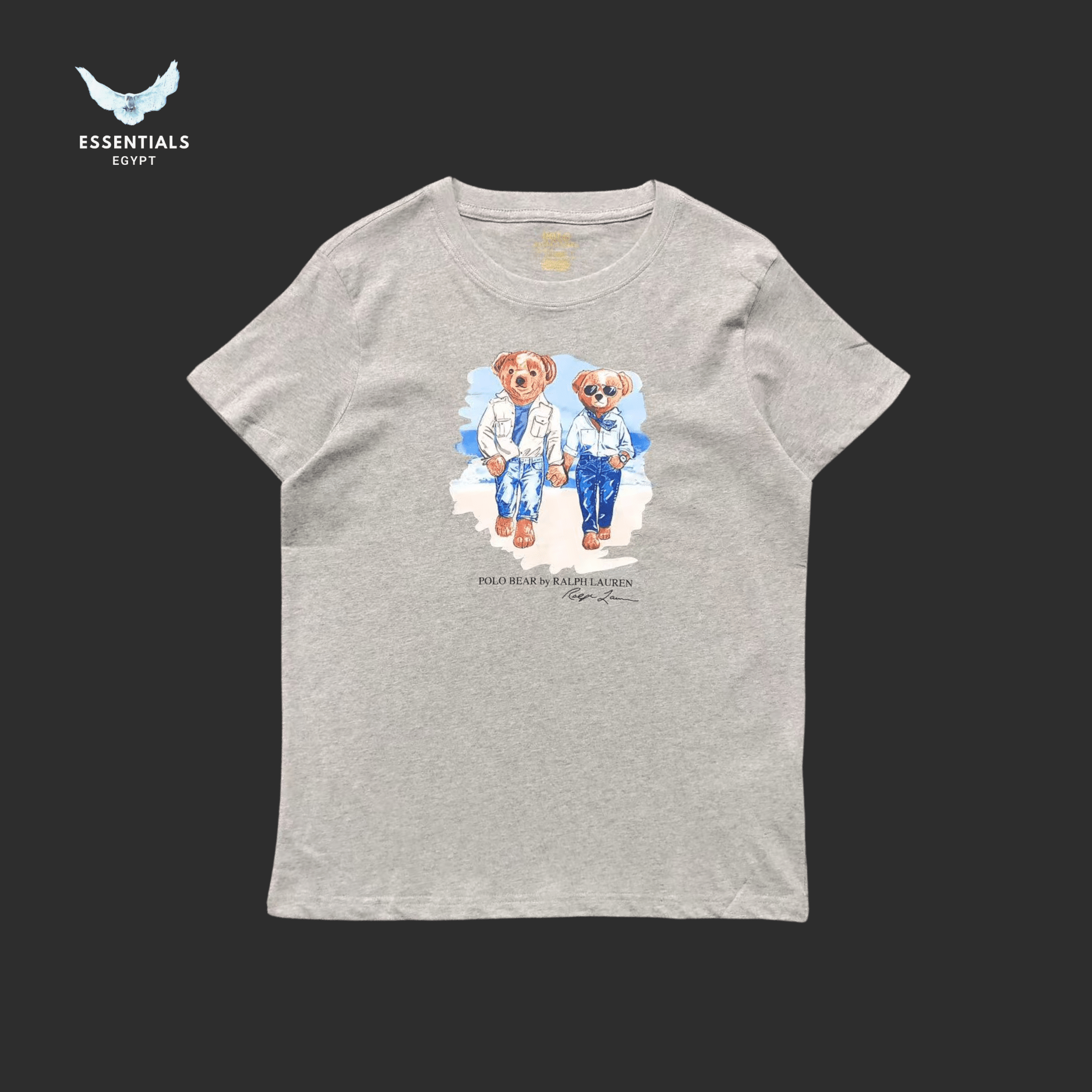 Ralph Lauren T-Shirt – Duo Bear Prep Style - ESSENTIALS EGYPT