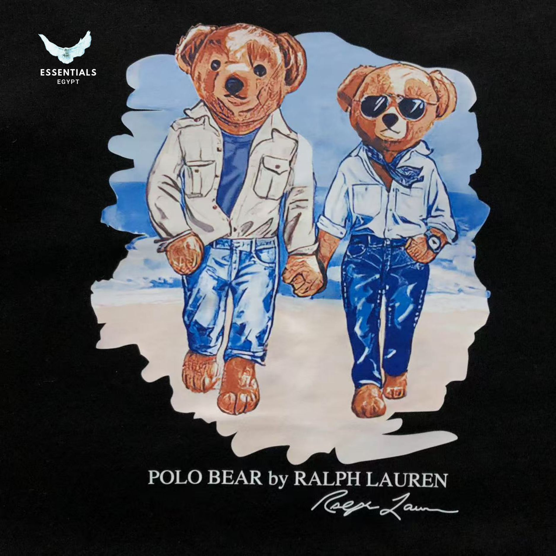 Ralph Lauren T-Shirt – Duo Bear Prep Style
