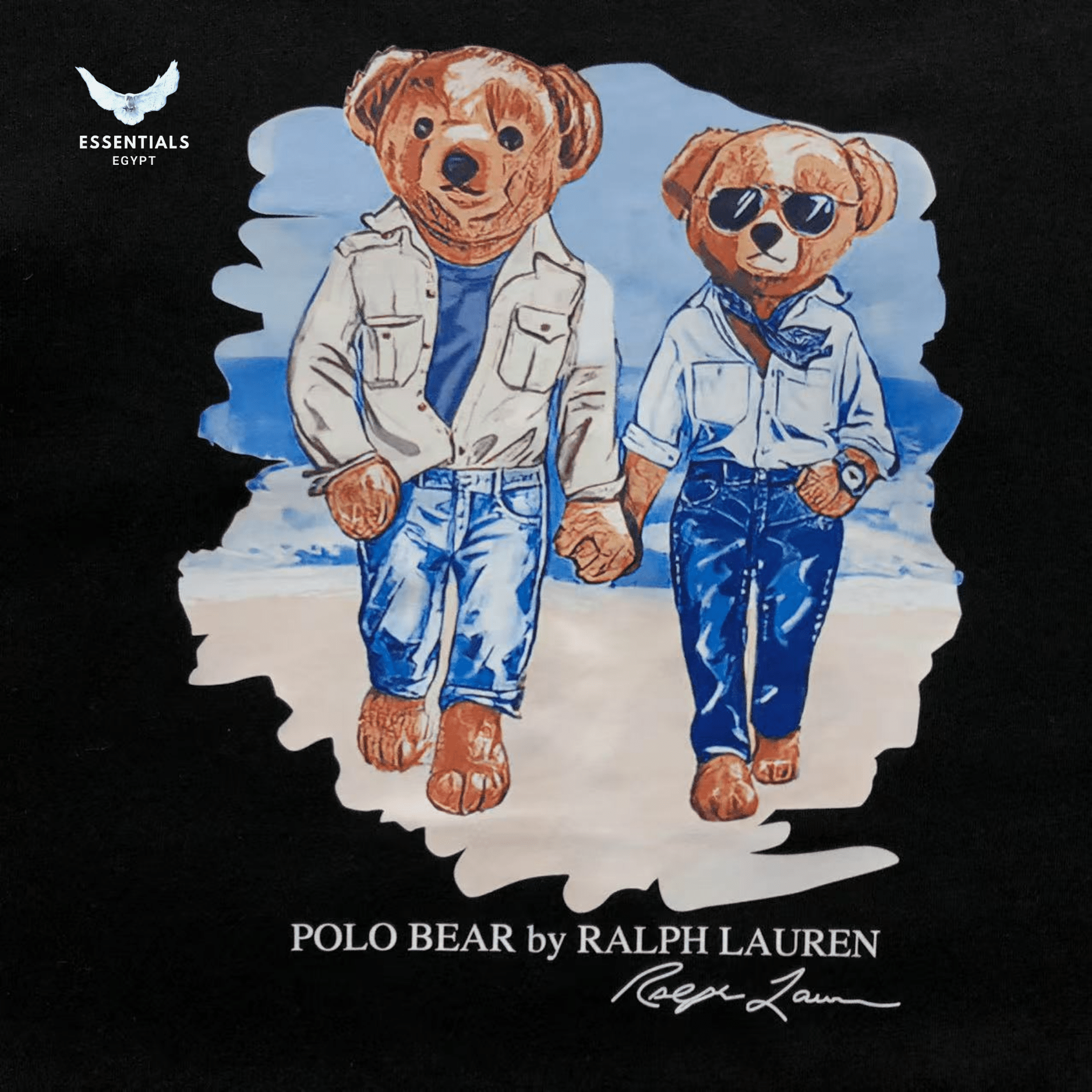 Ralph Lauren T-Shirt – Duo Bear Prep Style - ESSENTIALS EGYPT