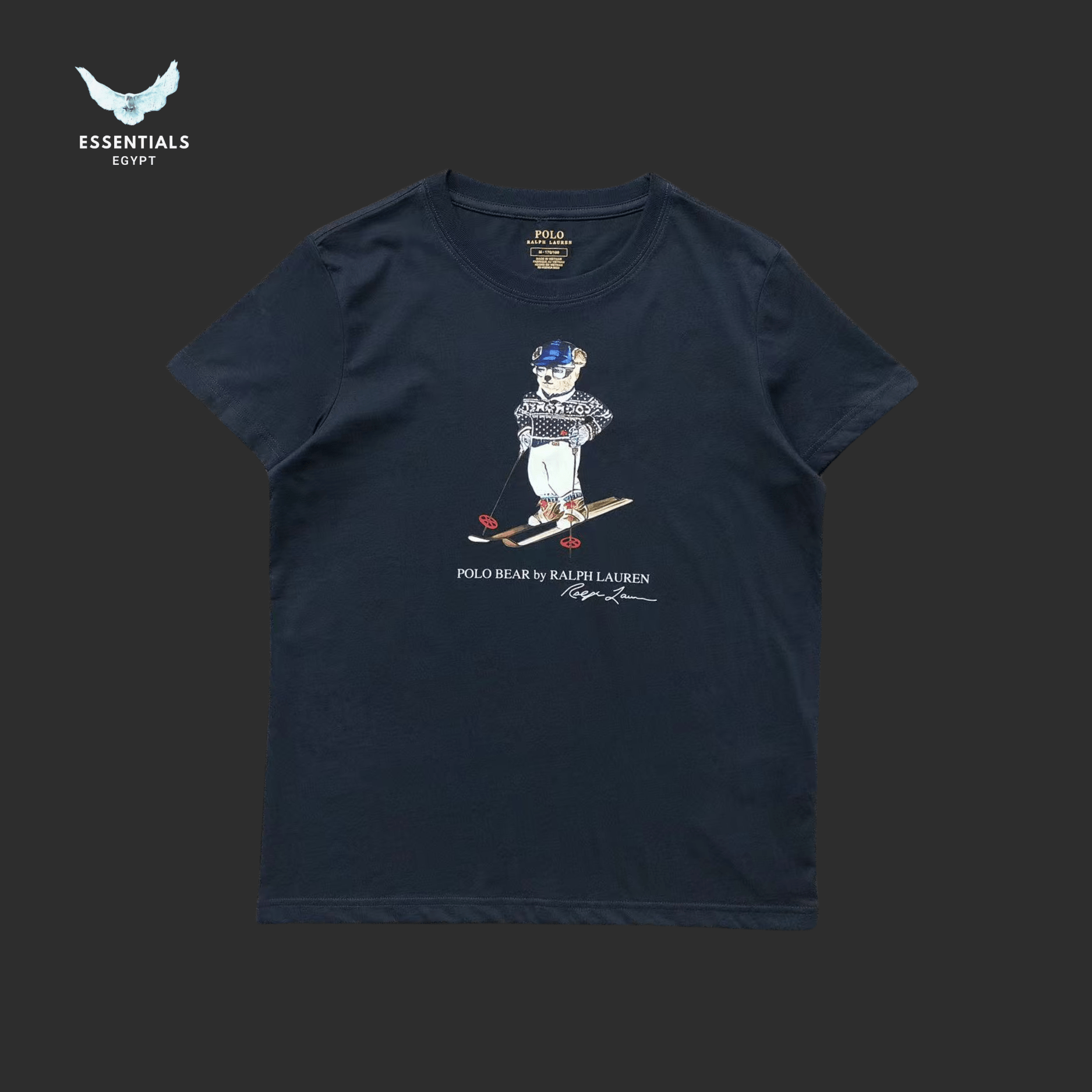 Ralph Lauren T-Shirt – Snowboard Bear Print - ESSENTIALS EGYPT