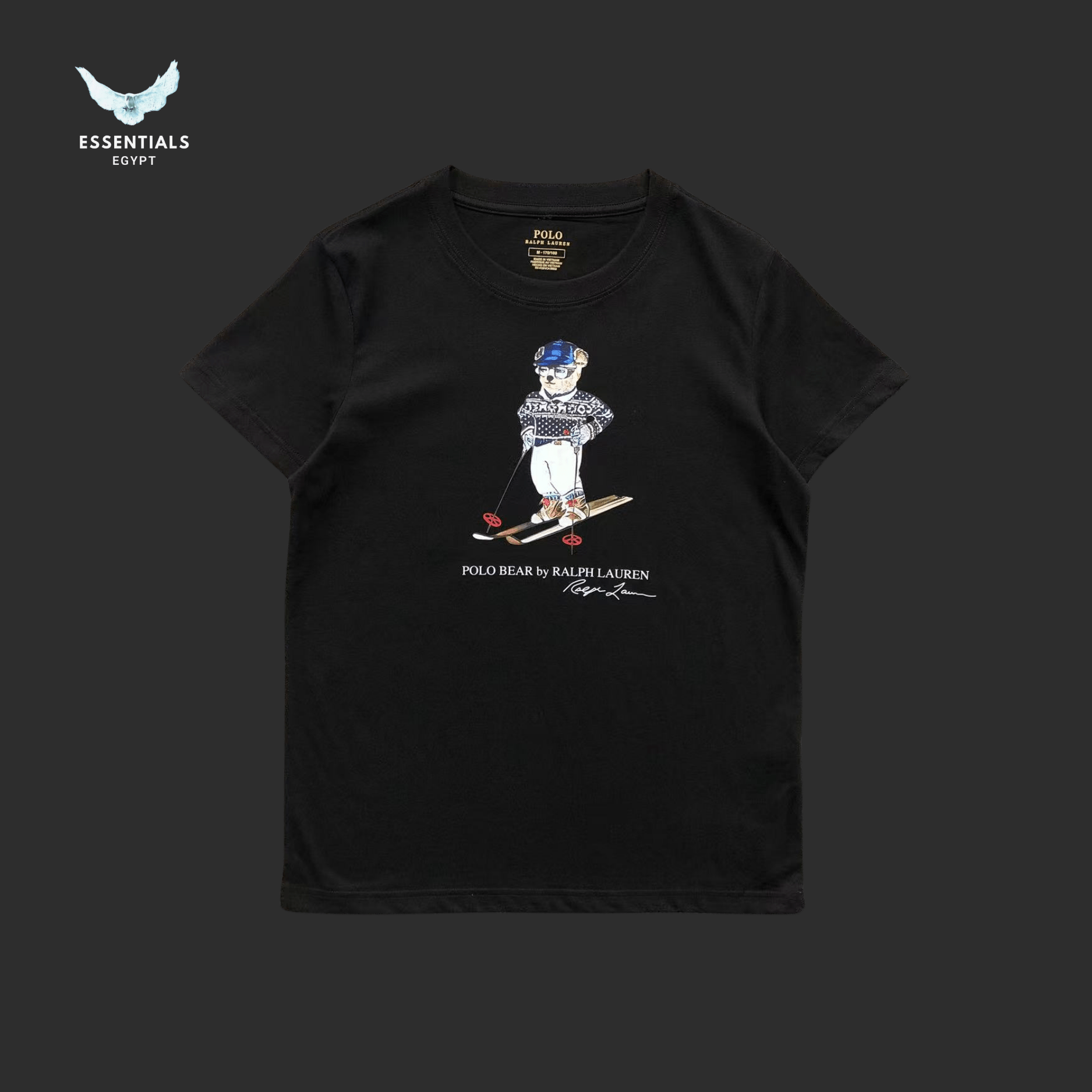 Ralph Lauren T-Shirt – Snowboard Bear Print - ESSENTIALS EGYPT