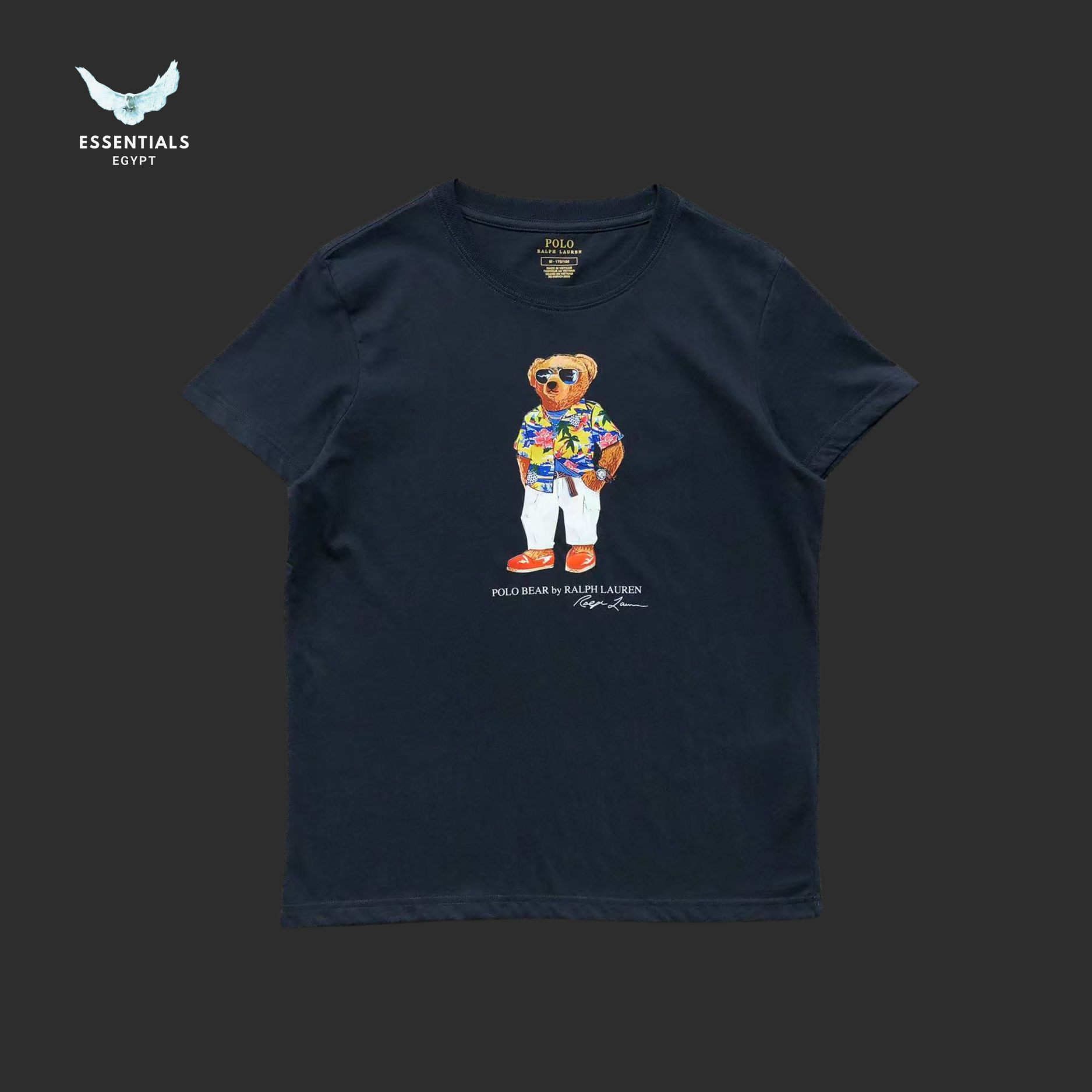 Ralph Lauren T-Shirt – Bear in Floral Shirt