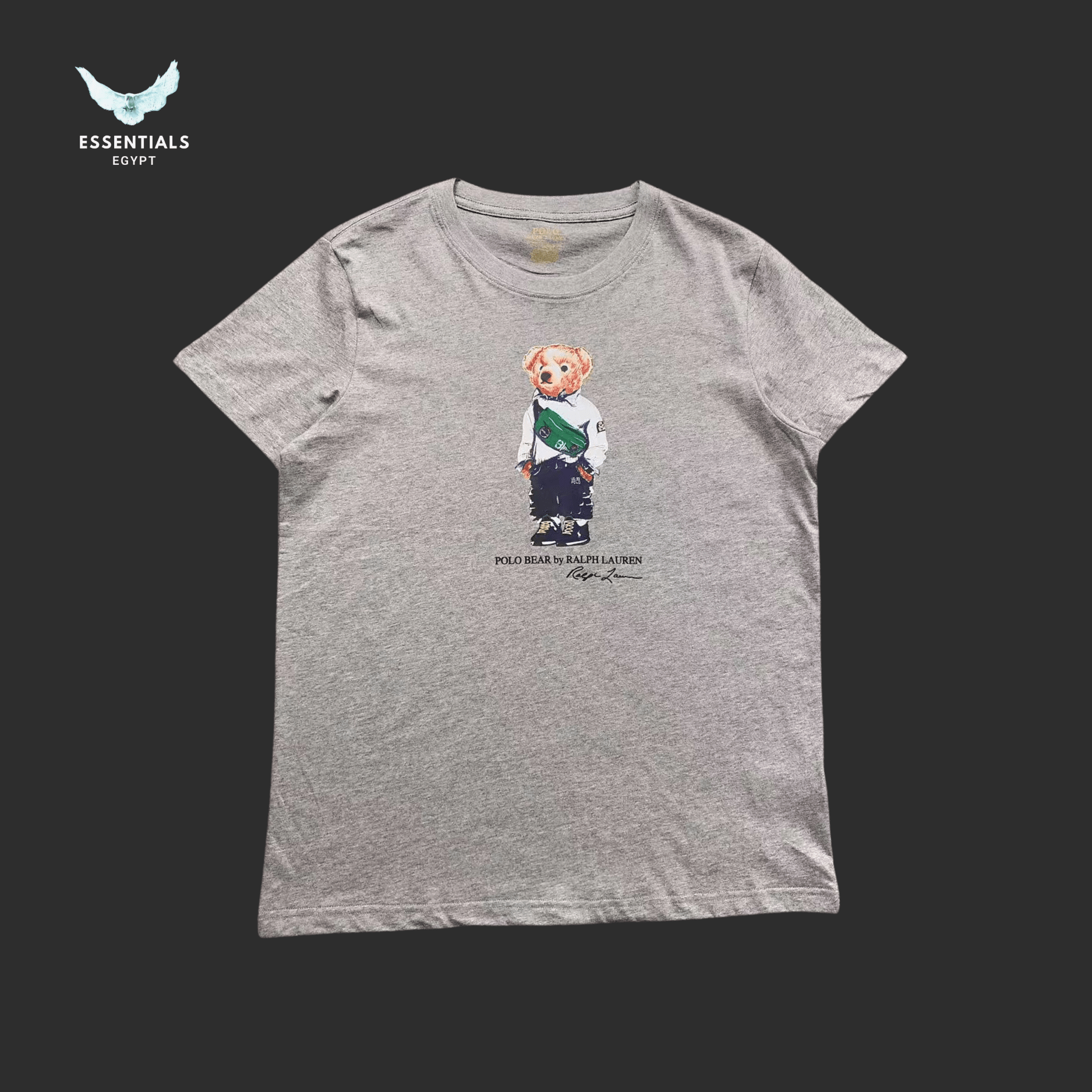 Ralph Lauren T-Shirt – Bear in Layered Street Look - ESSENTIALS EGYPT