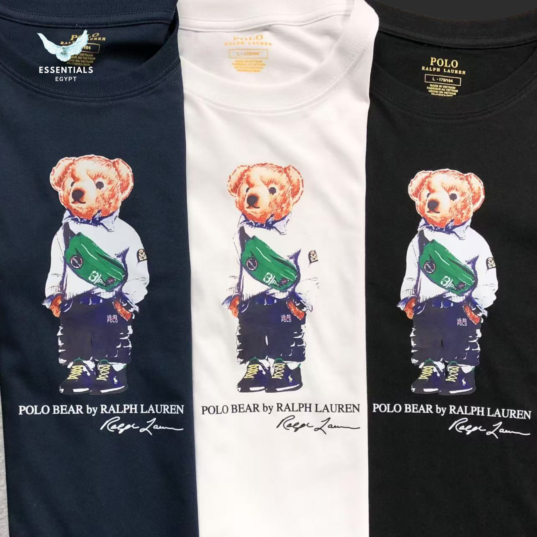 Ralph Lauren T-Shirt – Bear in Layered Street Look
